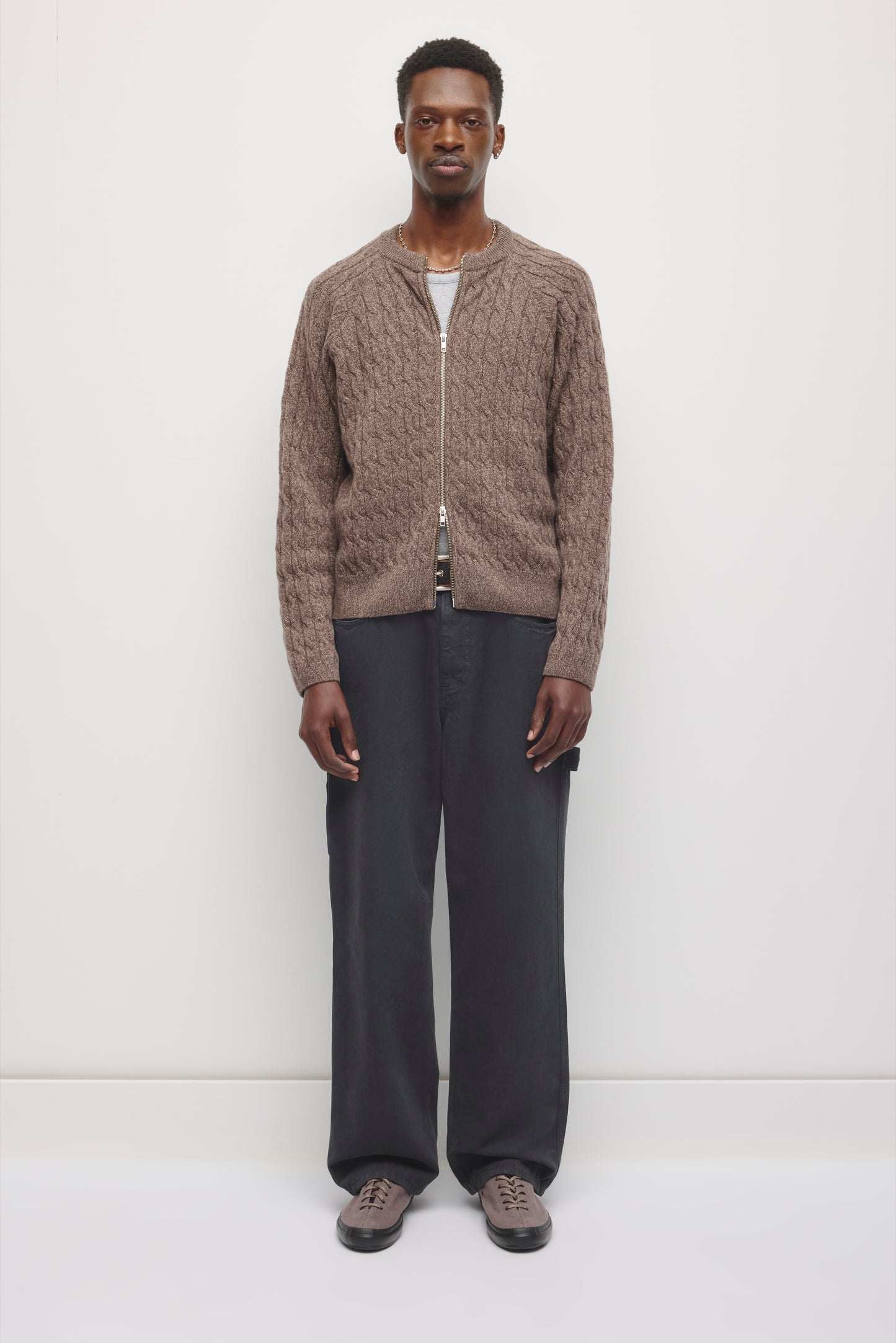 Men's Naba Work Pant in Washed Black