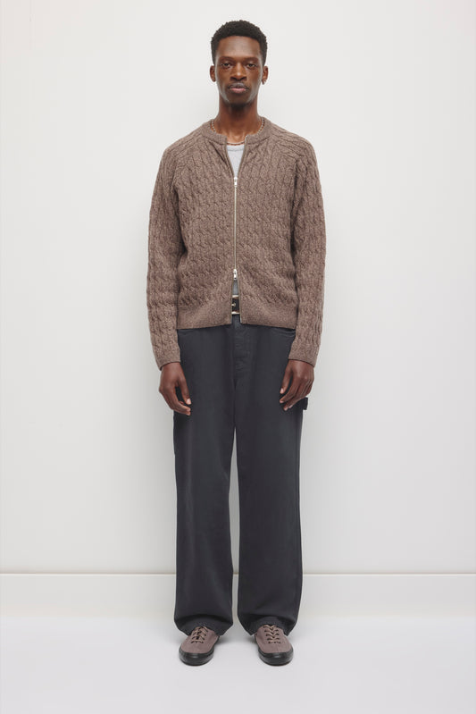 Men's Naba Work Pant in Washed Black