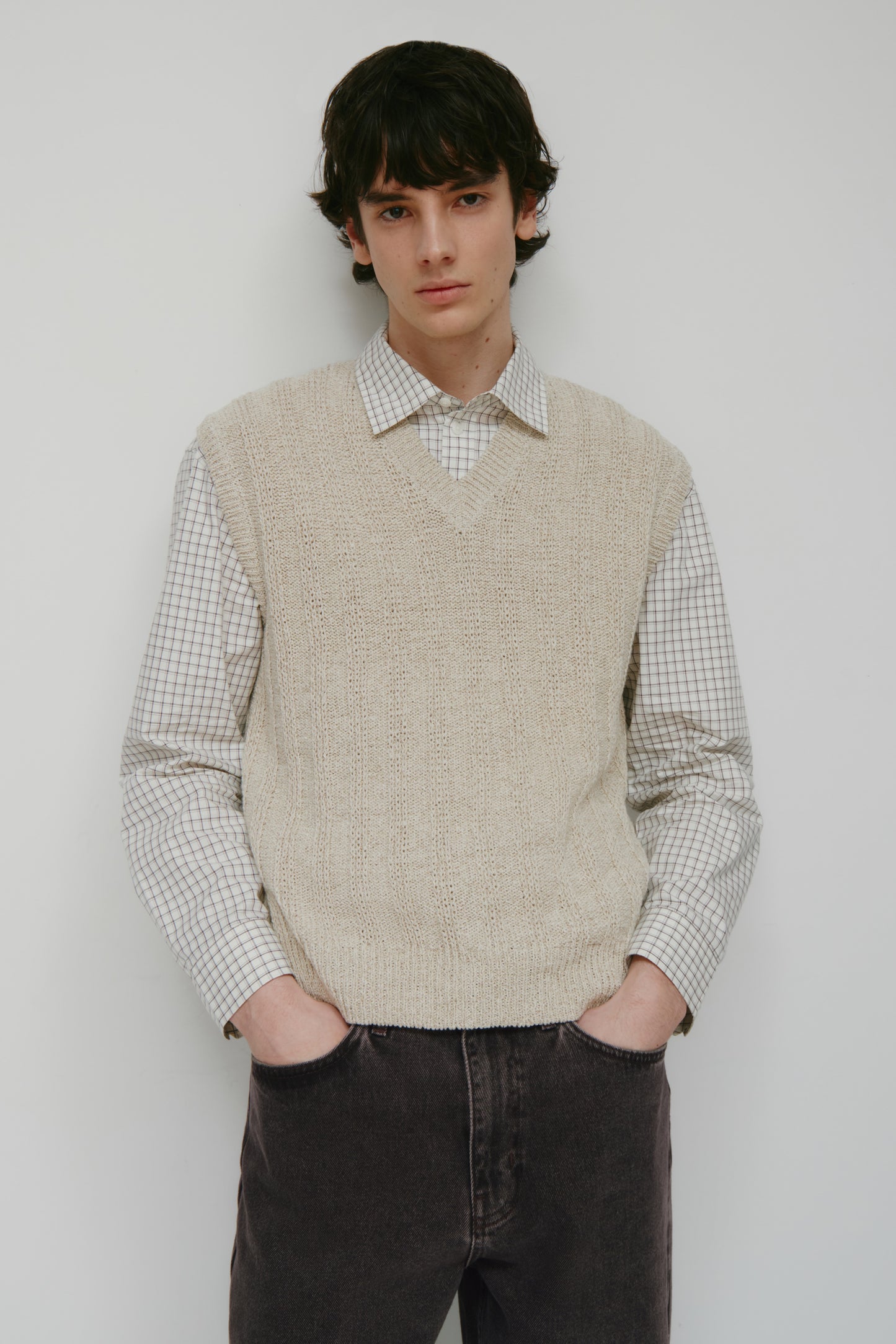 Men's Nima Vest in Dove