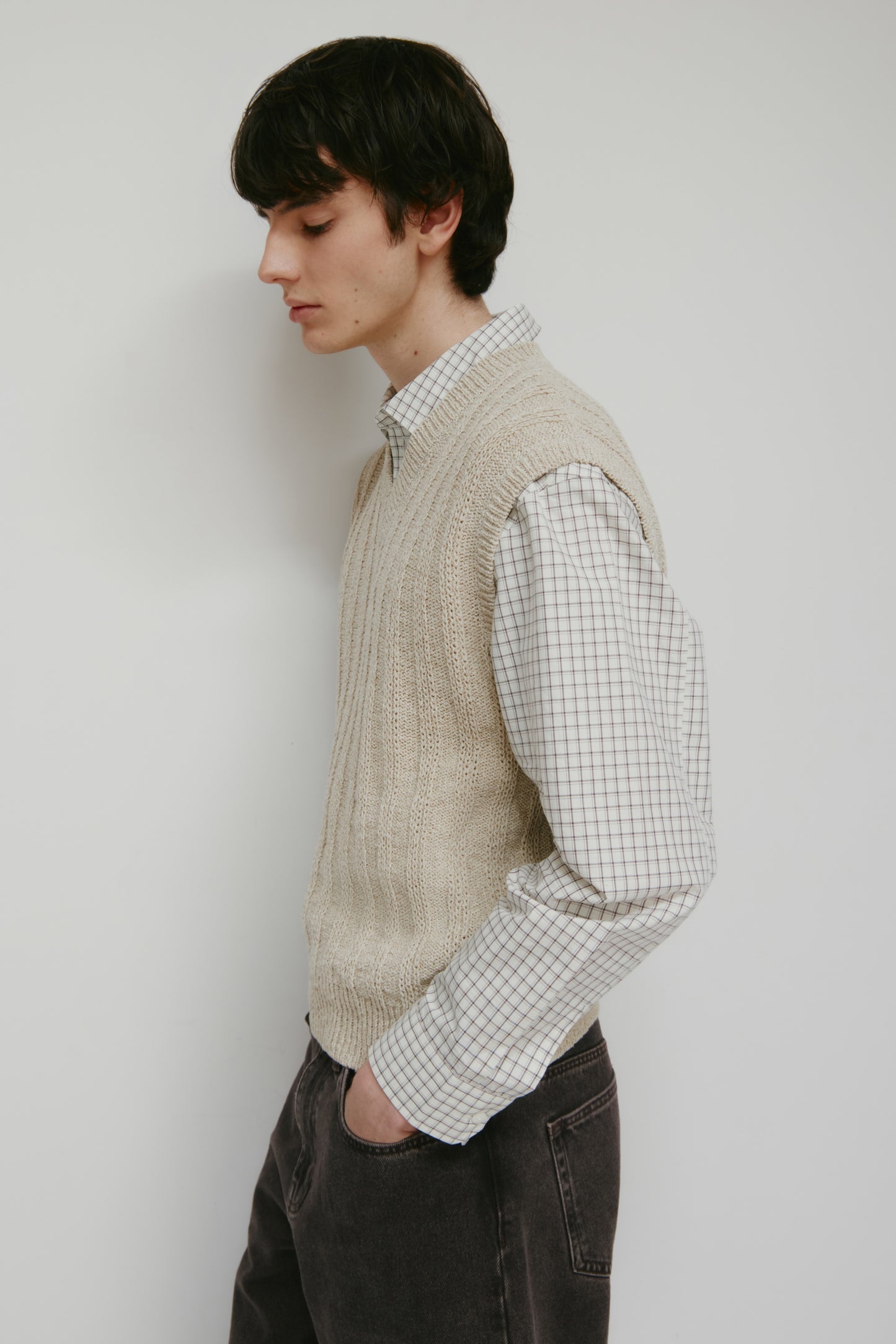 Men's Nima Vest in Dove