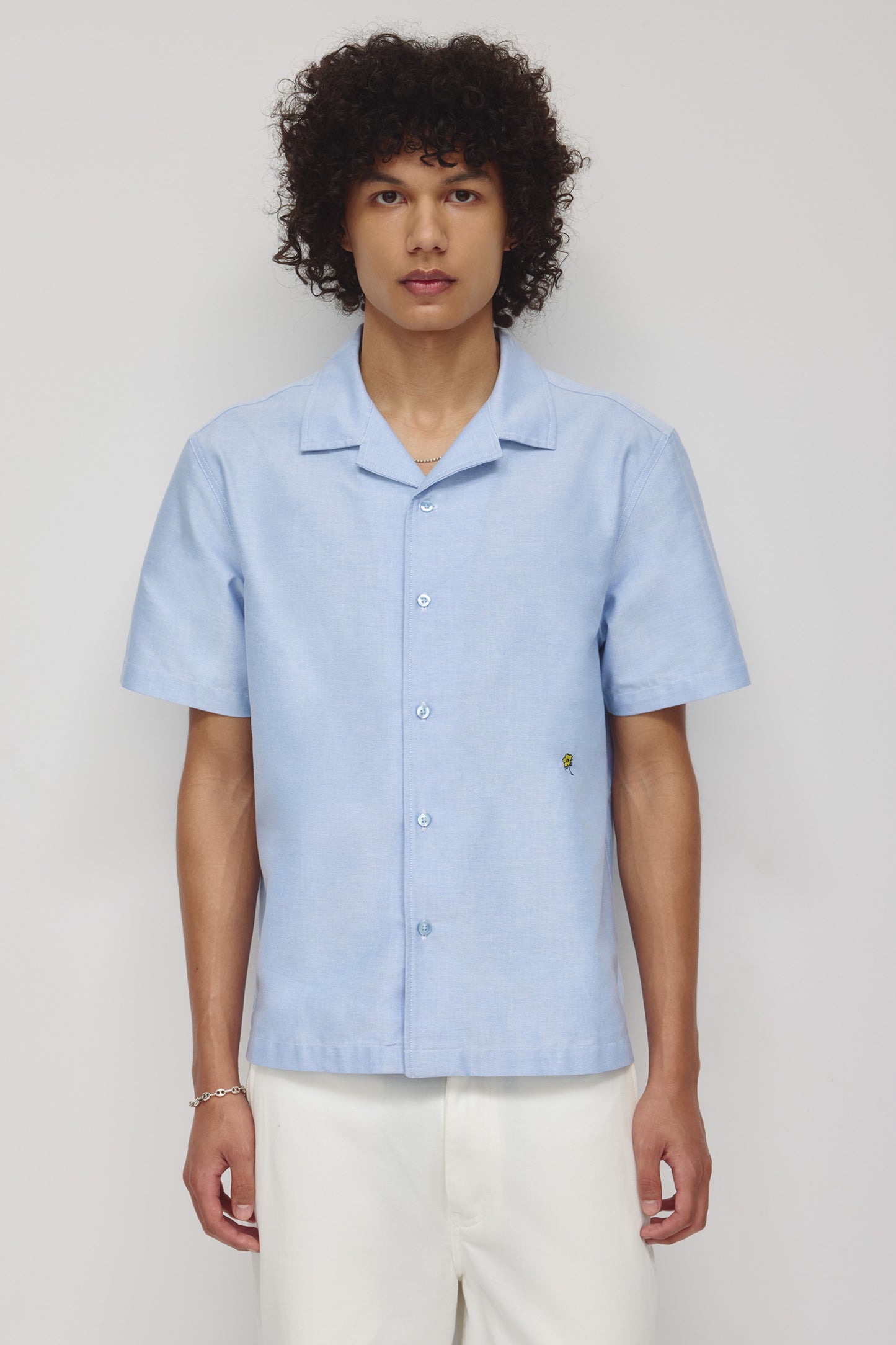 Men's Oxford Camp Shirt in Oxford Blue