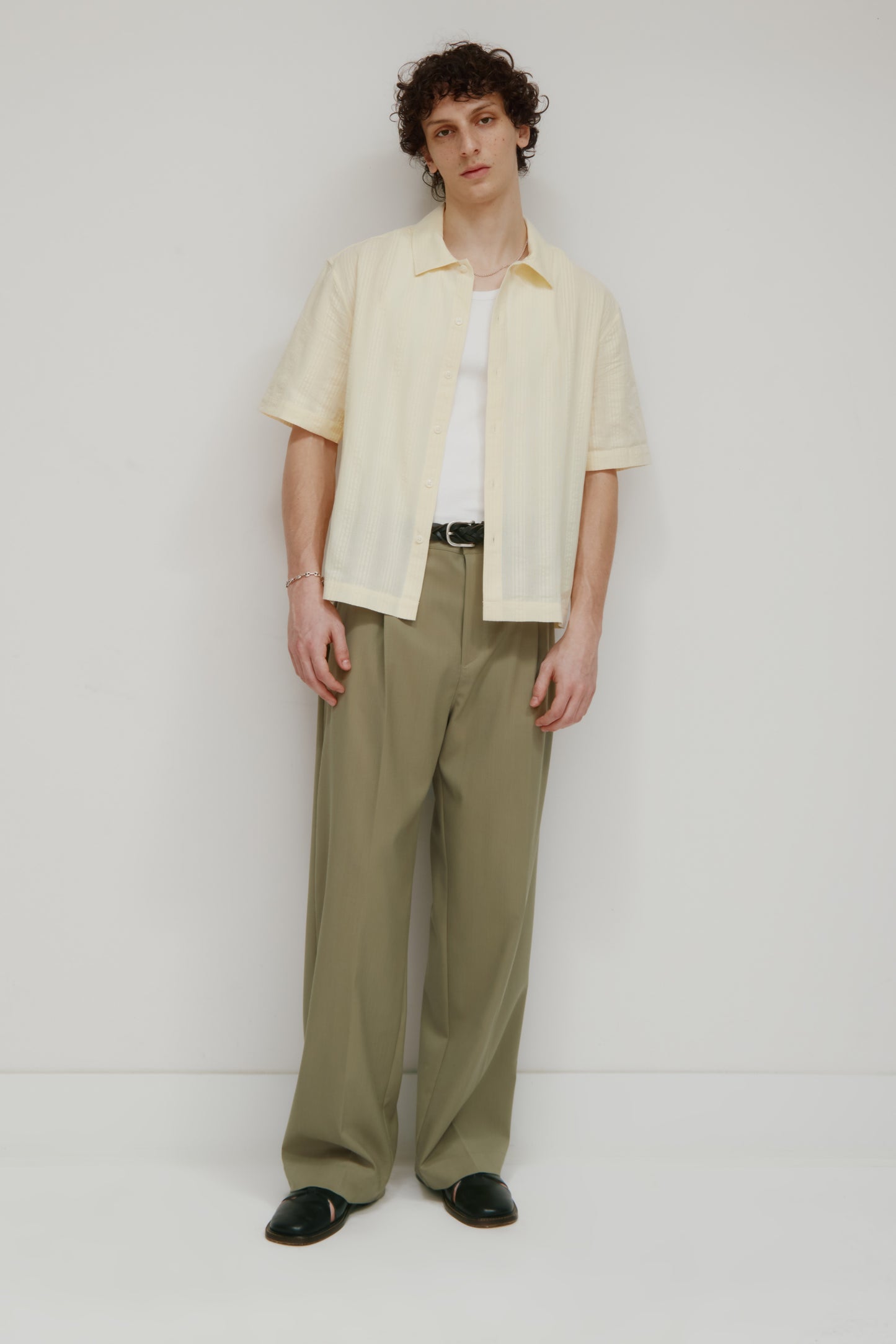 Men's Sadeem Shirt in Natural