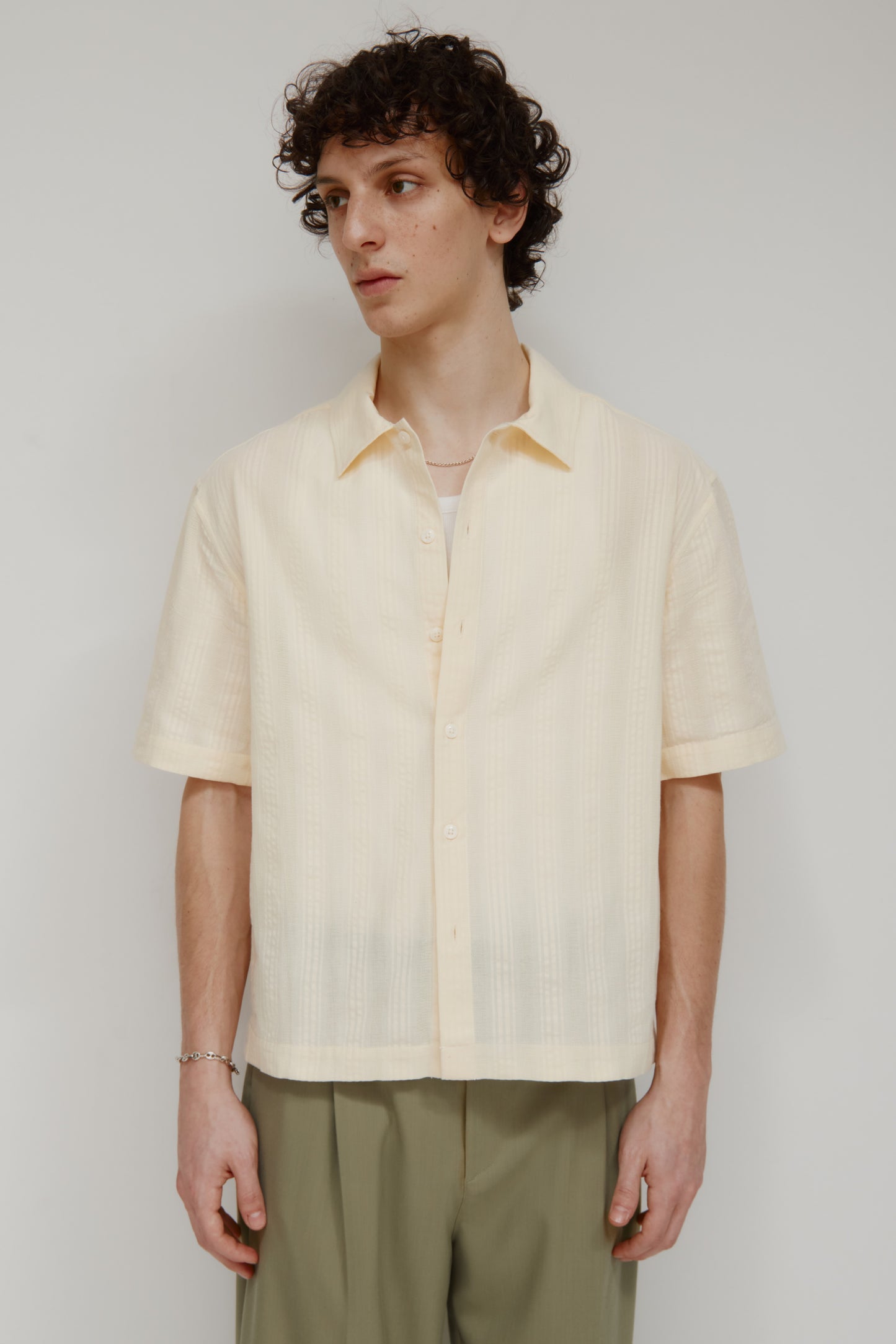 Men's Sadeem Shirt in Natural