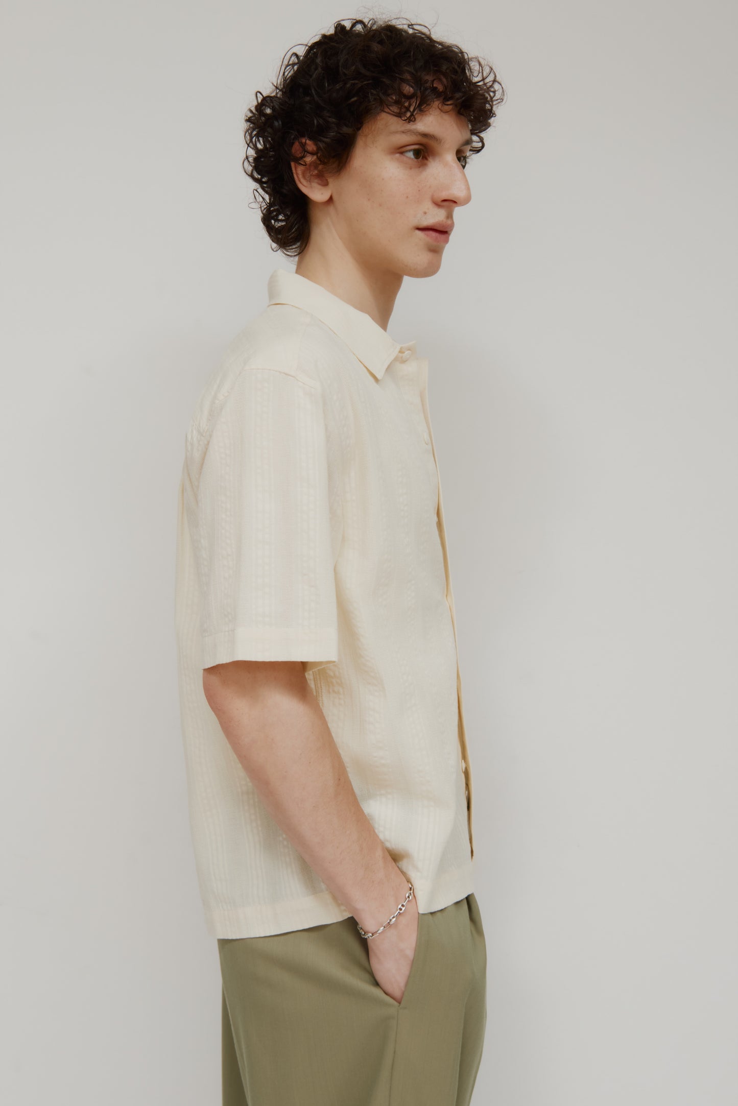 Men's Sadeem Shirt in Natural