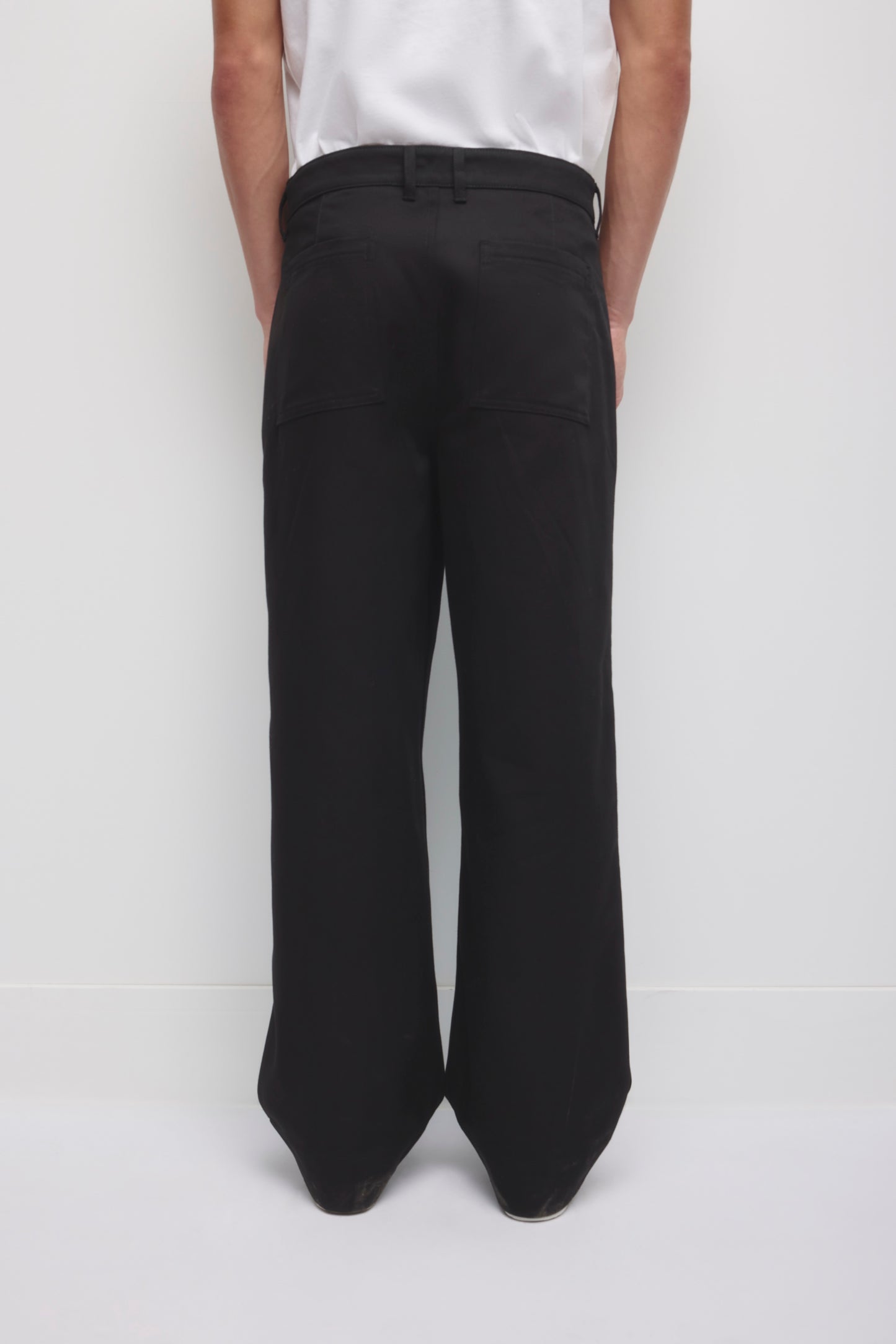 Men's Slouchy Buma Trouser in Black