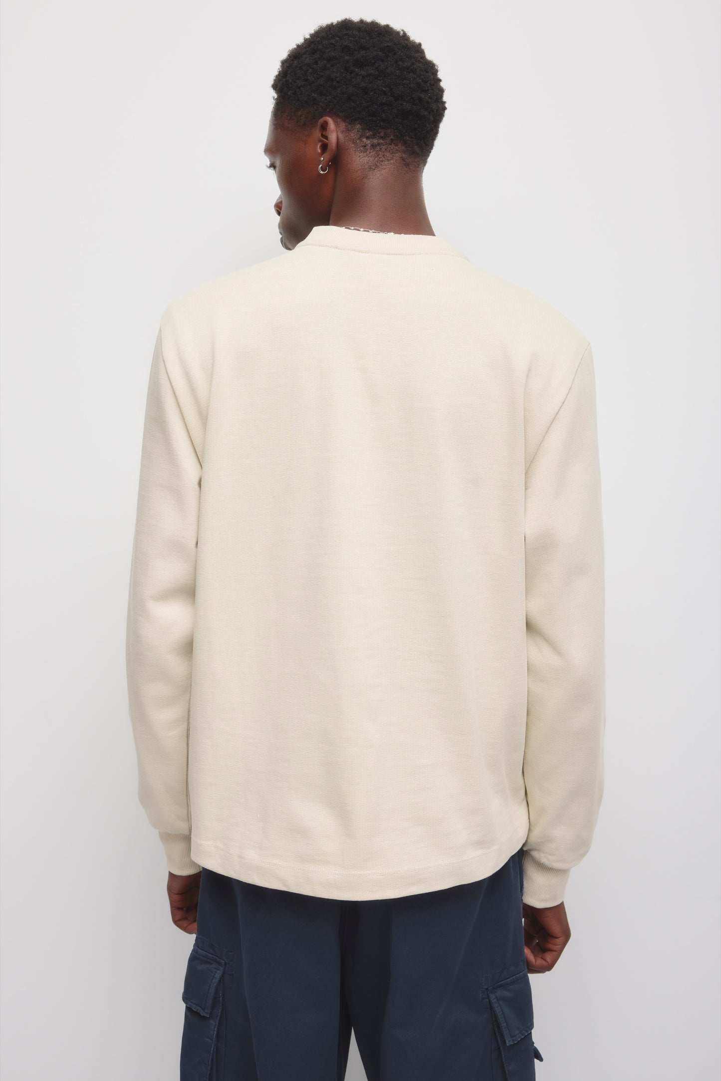 Men's Slub Henley in Birch