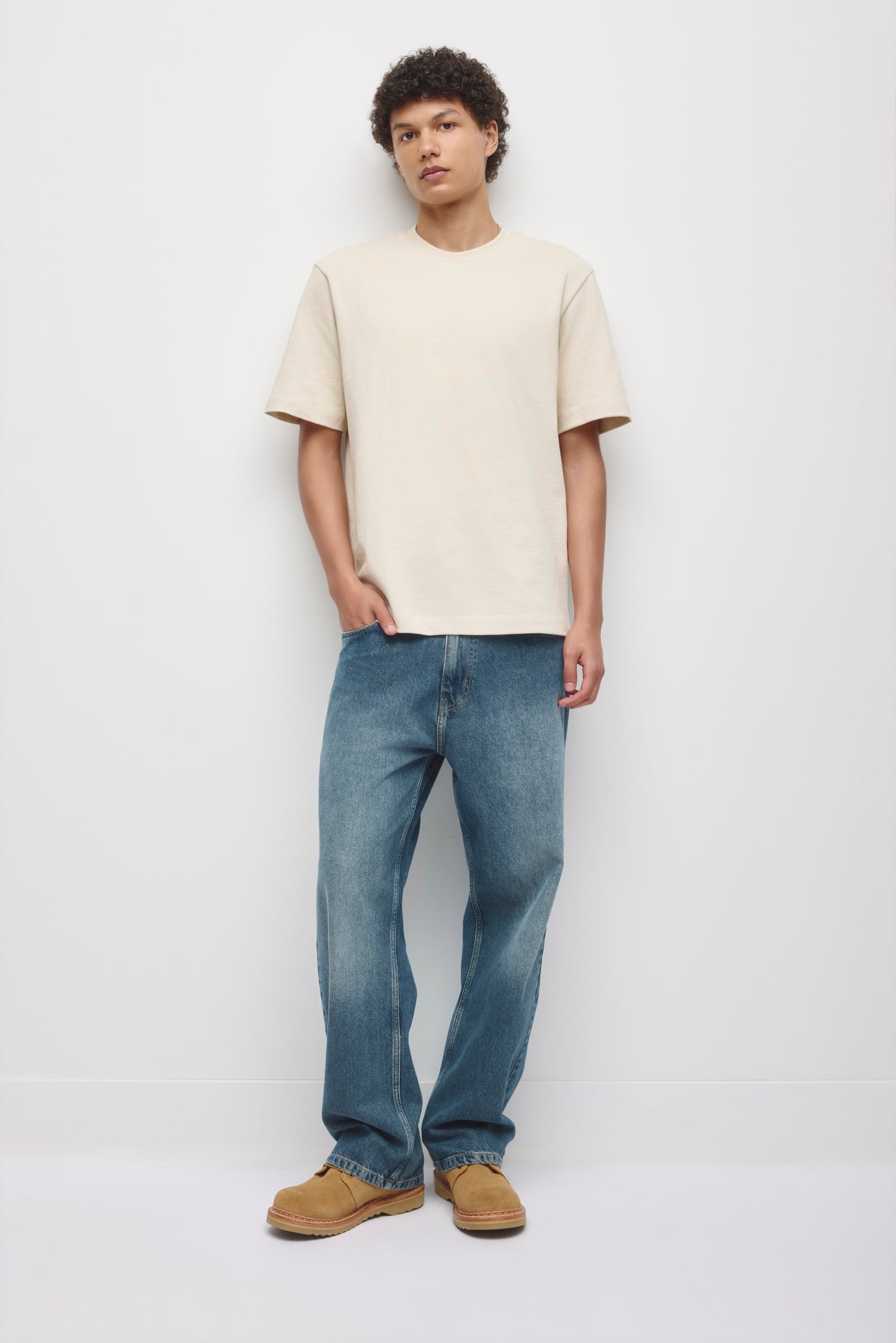 Men's Slub Tee in Birch
