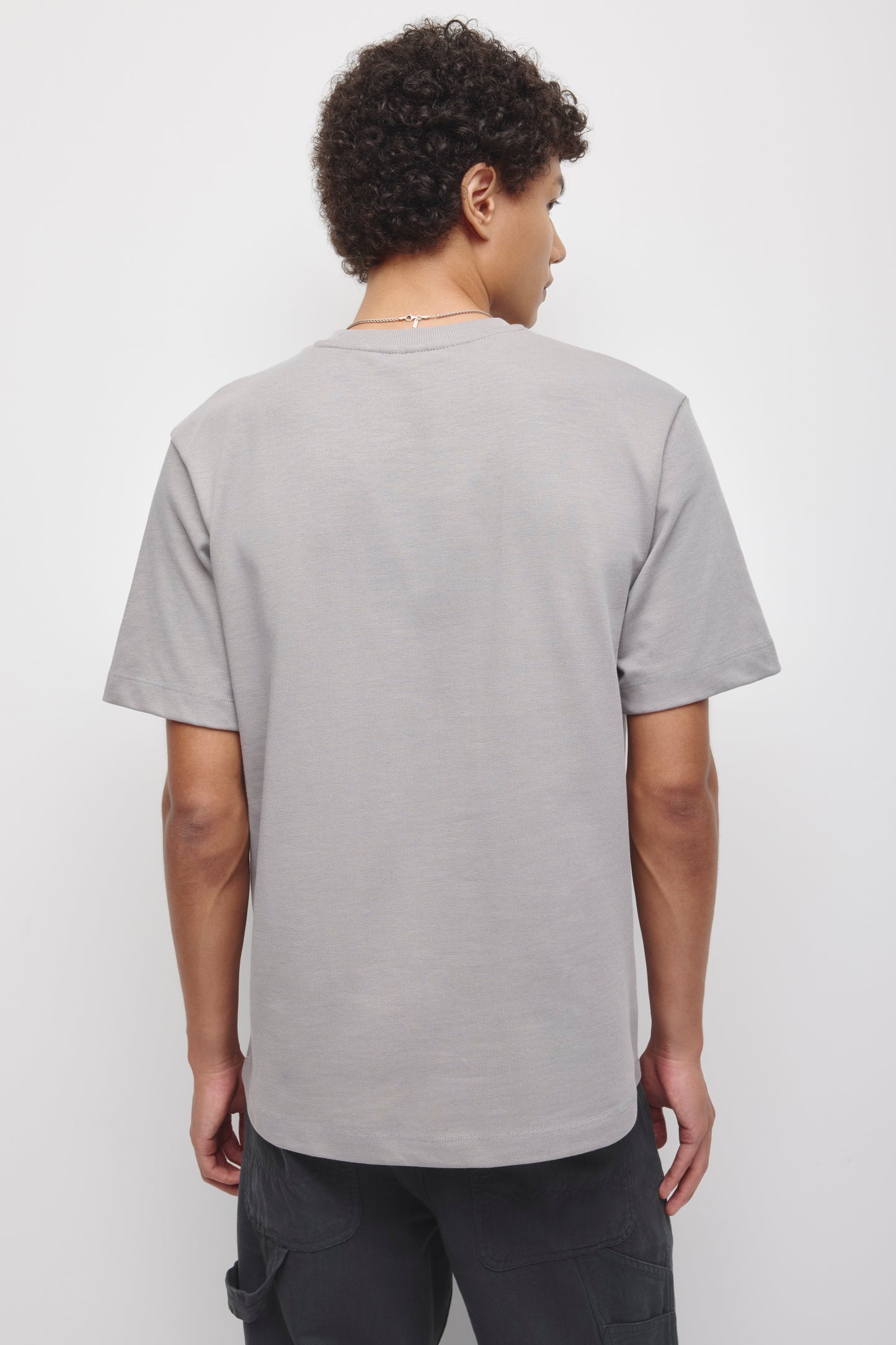 Men's Slub Tee in Gypsum