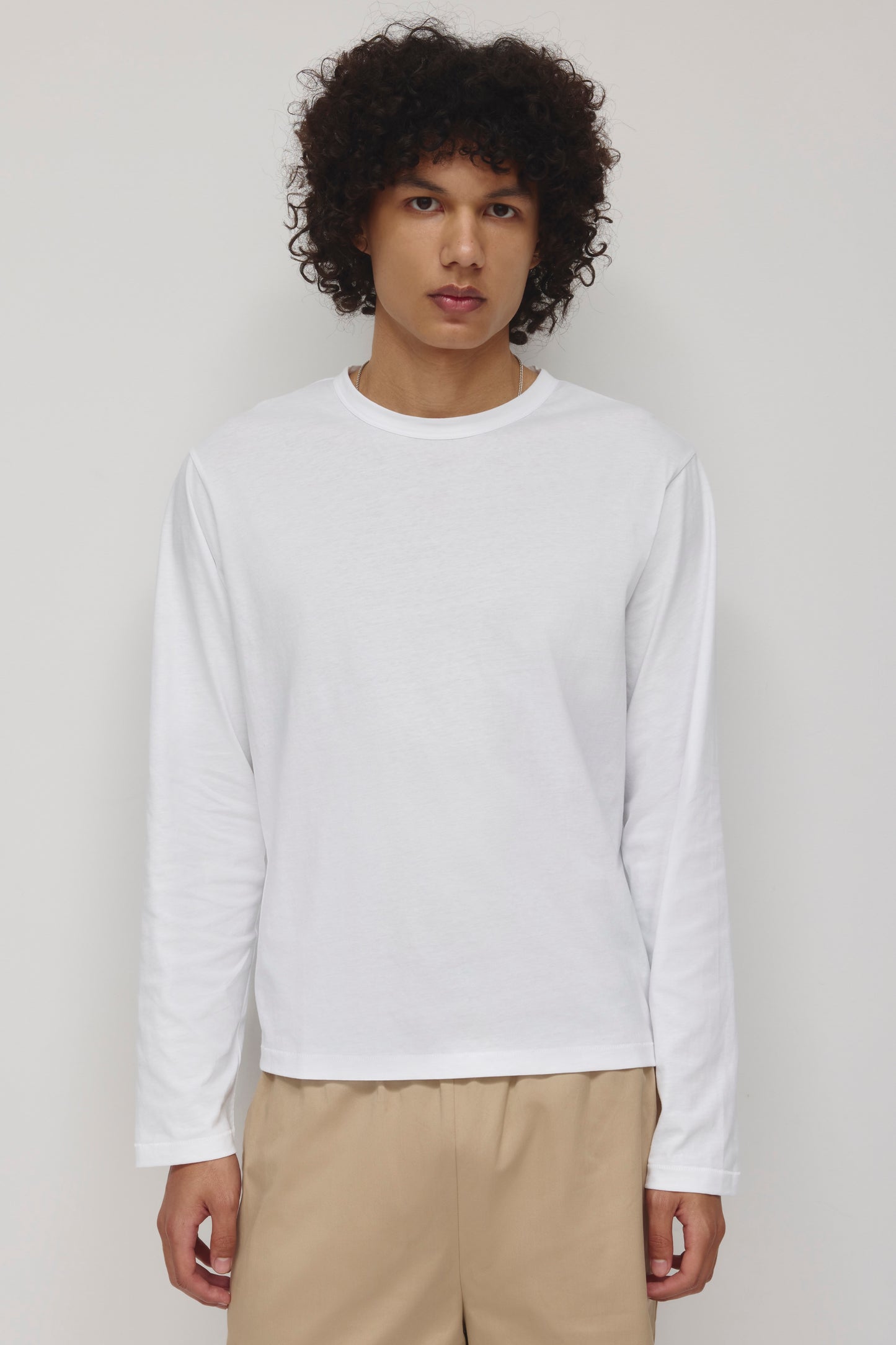 Men's Superfine Longsleeve in White