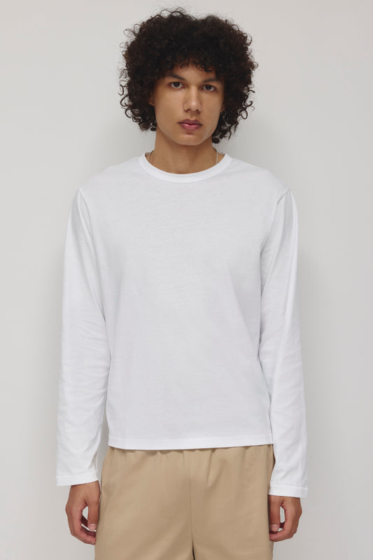 Men's Superfine Longsleeve in White
