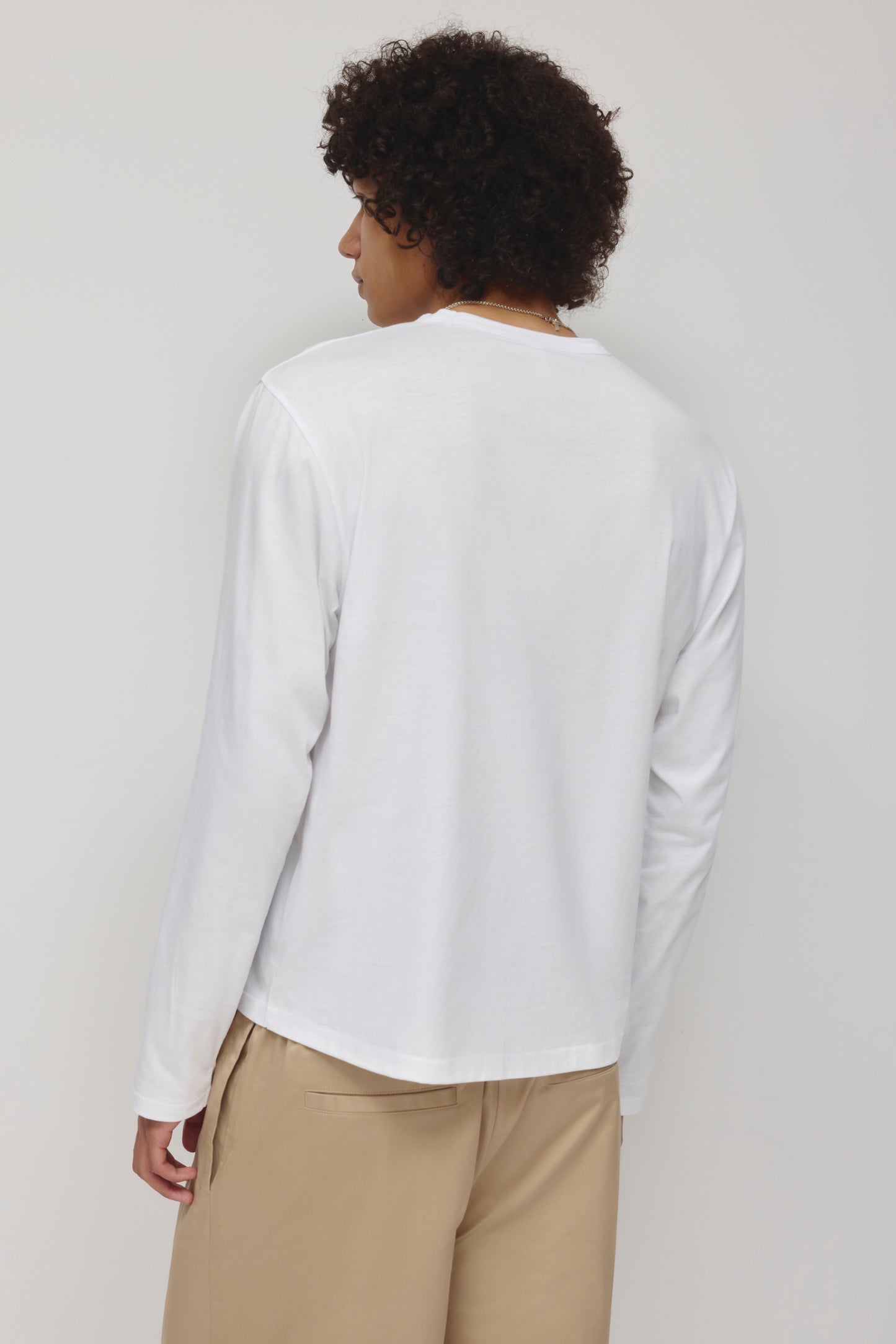 Men's Superfine Longsleeve in White