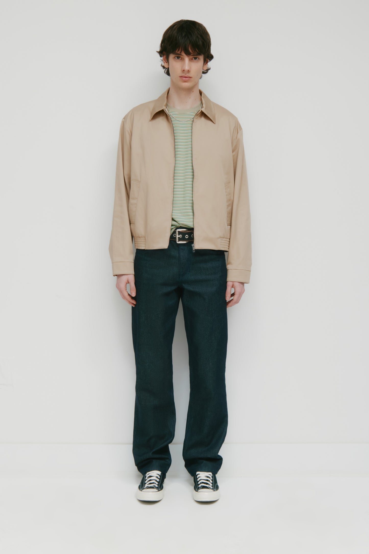 Men's Taym Postal Jacket in Stone