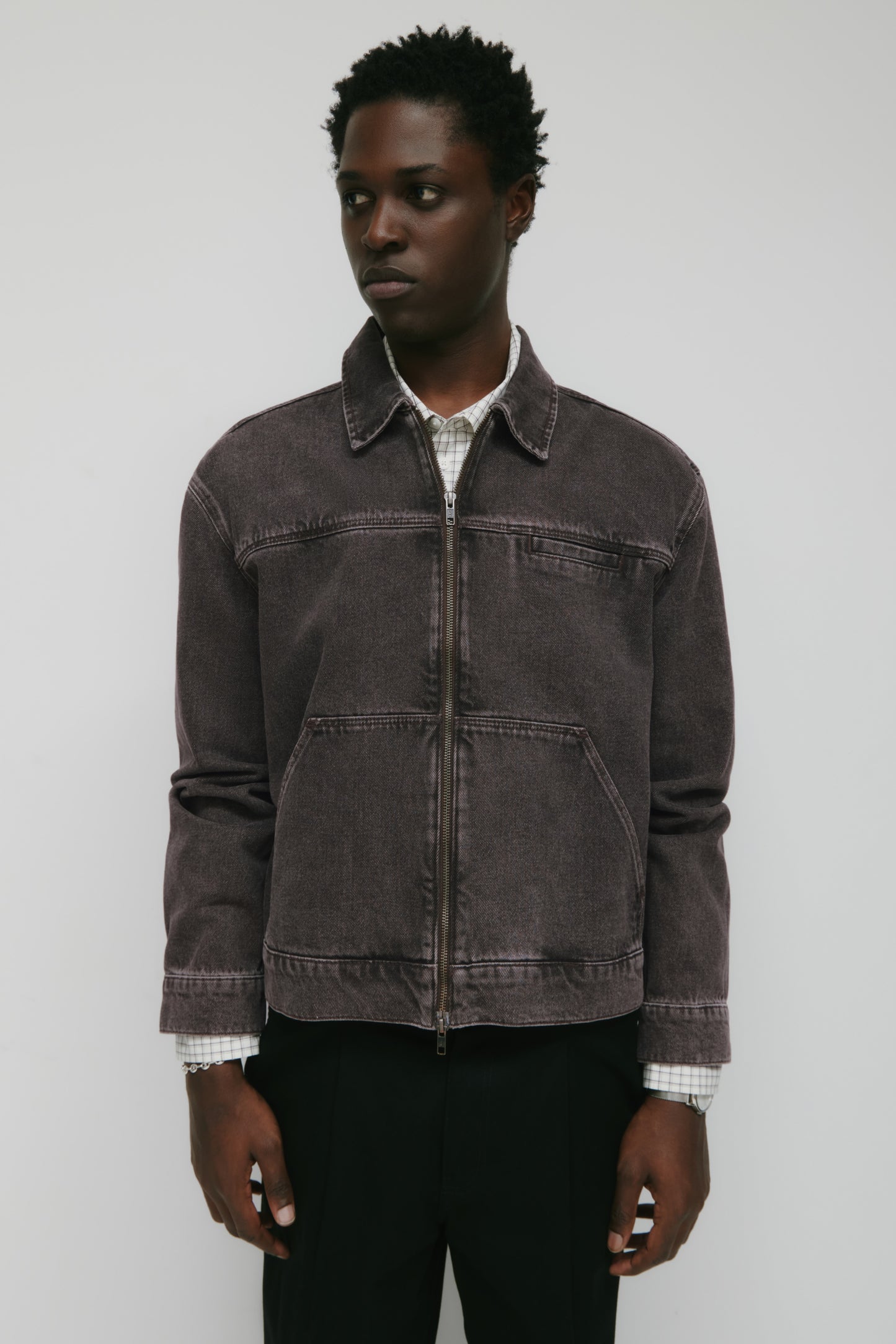 Men's Tura Jacket in Brown Wash