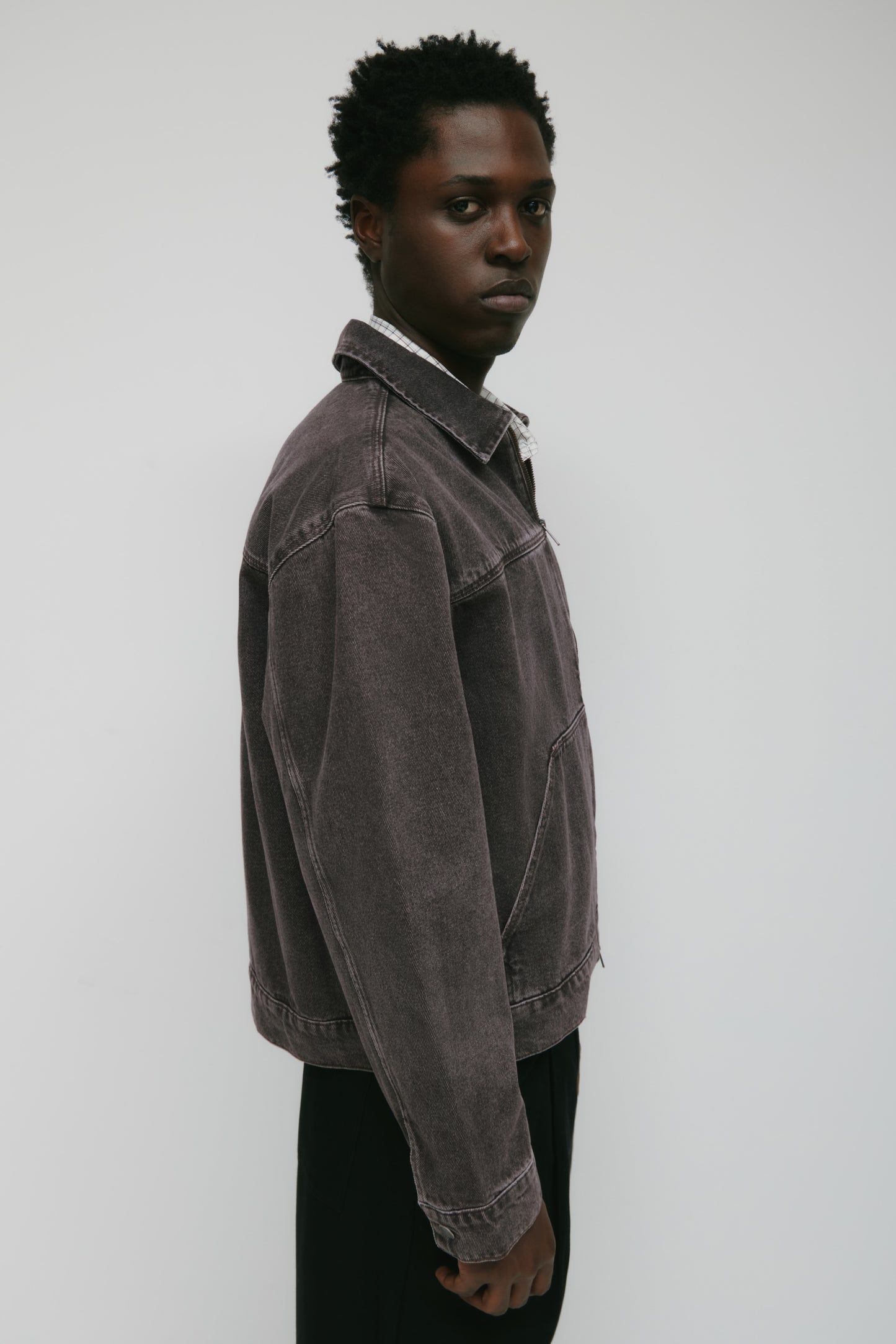 Men's Tura Jacket in Brown Wash