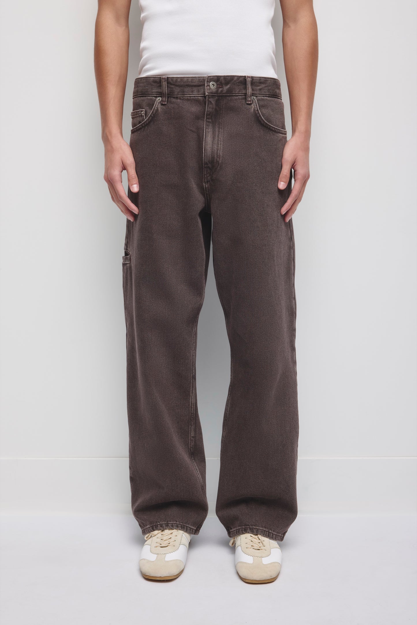 Men's Wadi Denim in Brown Wash