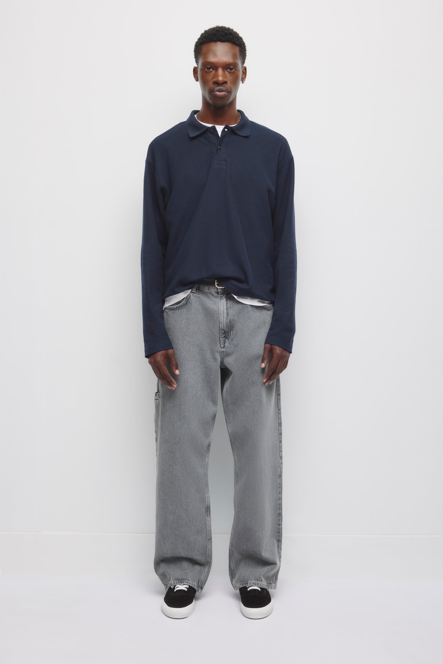 Men's Wadi Denim in Light Grey Wash