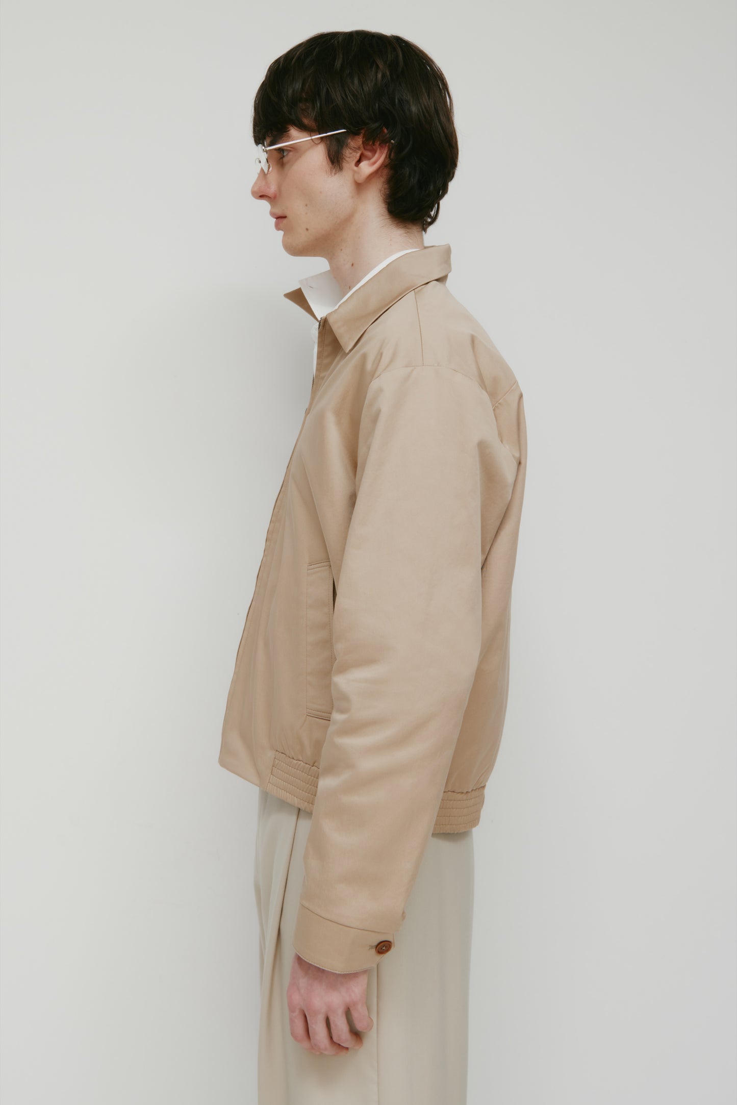 Men's Zayd Postal Jacket in Safari