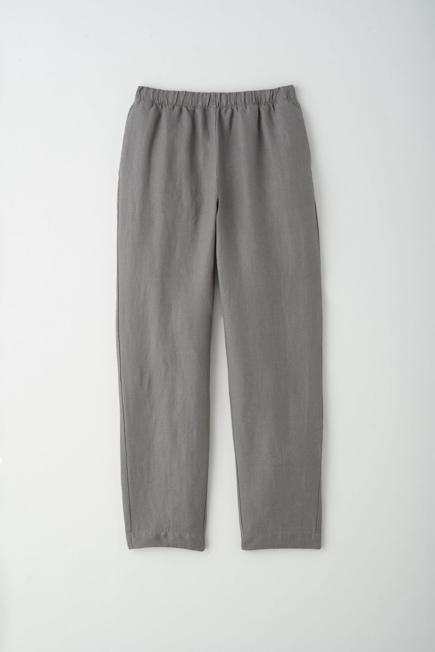Cairo Linen Pant in Dark Taupe