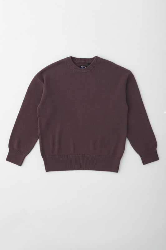 Men's Hamatah Sweater in Coffee Bean