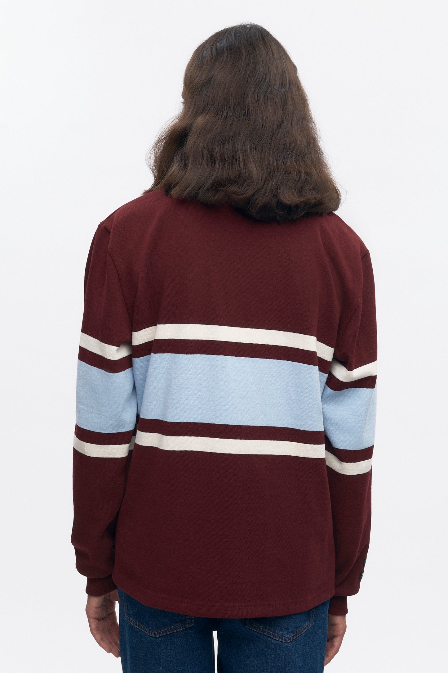 Barbarian Zip Rugby in Harvard/Powder/Ivory