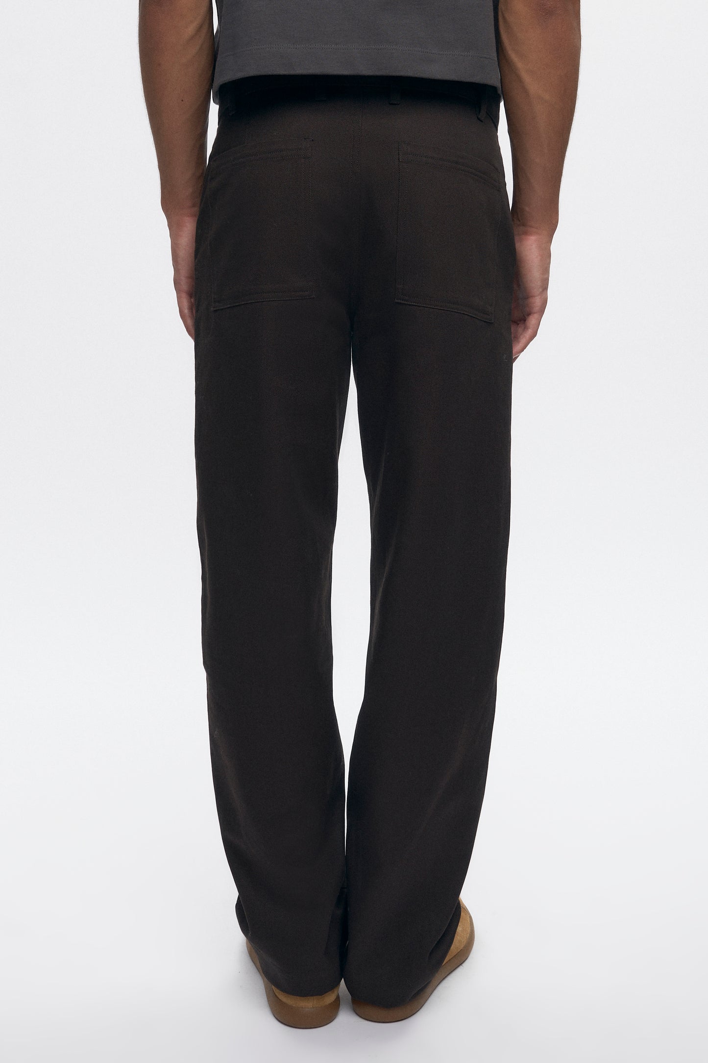 Men's Buma Trouser in Coffee Bean