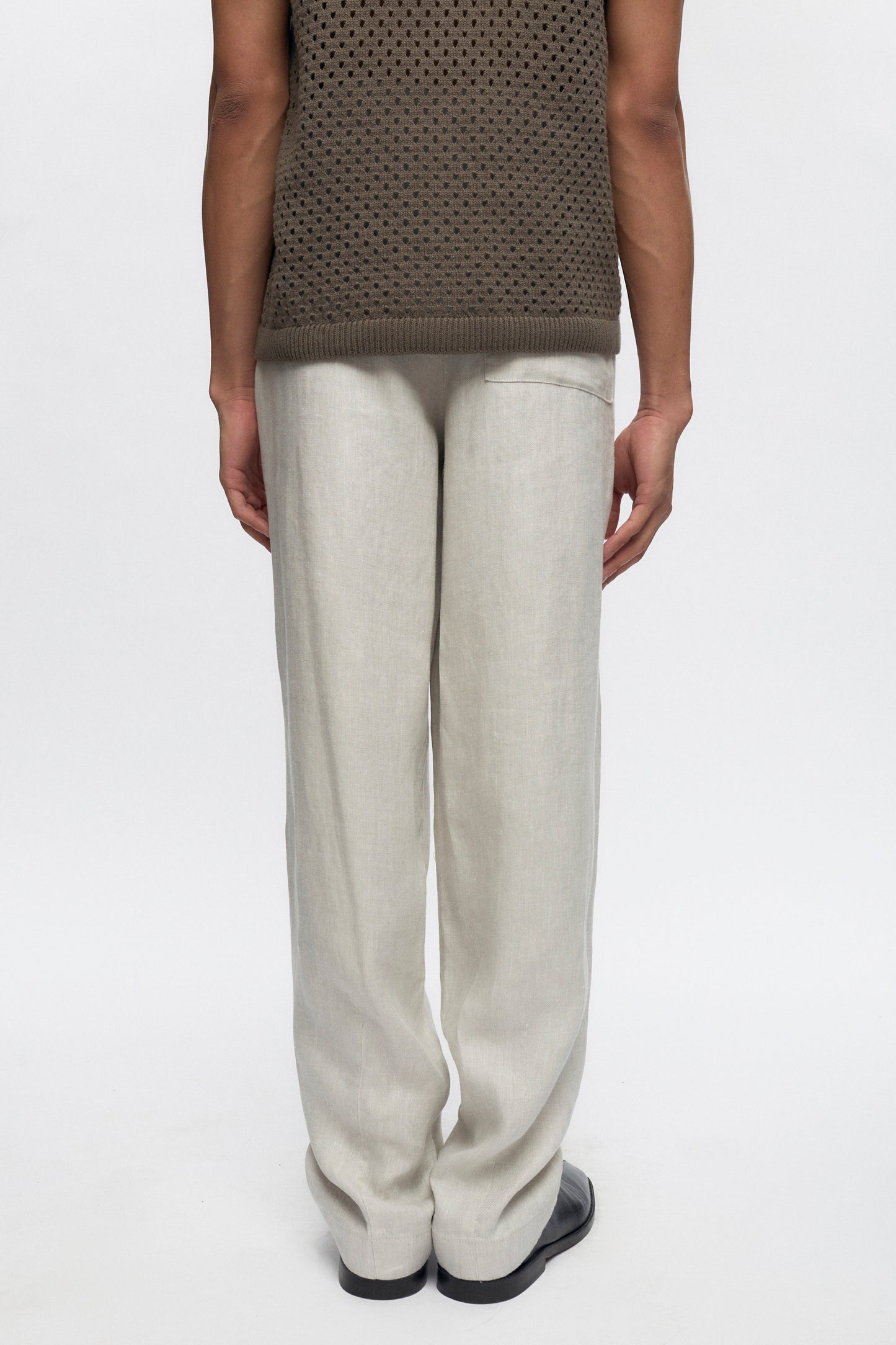 Cairo Linen Pant  in Natural