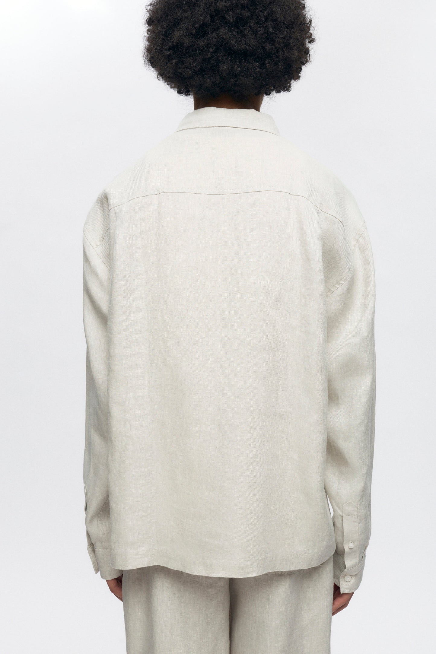 Cairo Linen Shirt in Natural