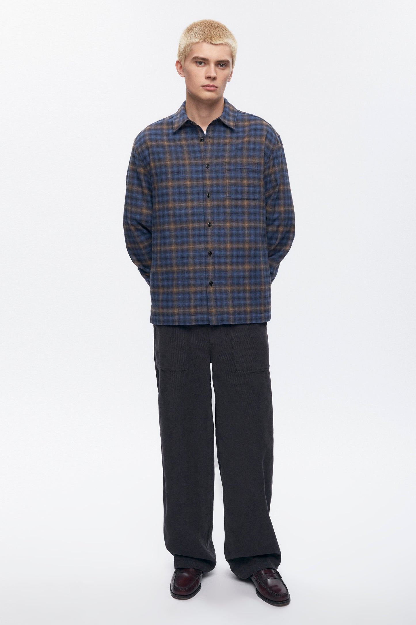 Men's Cord Work Pant in Black