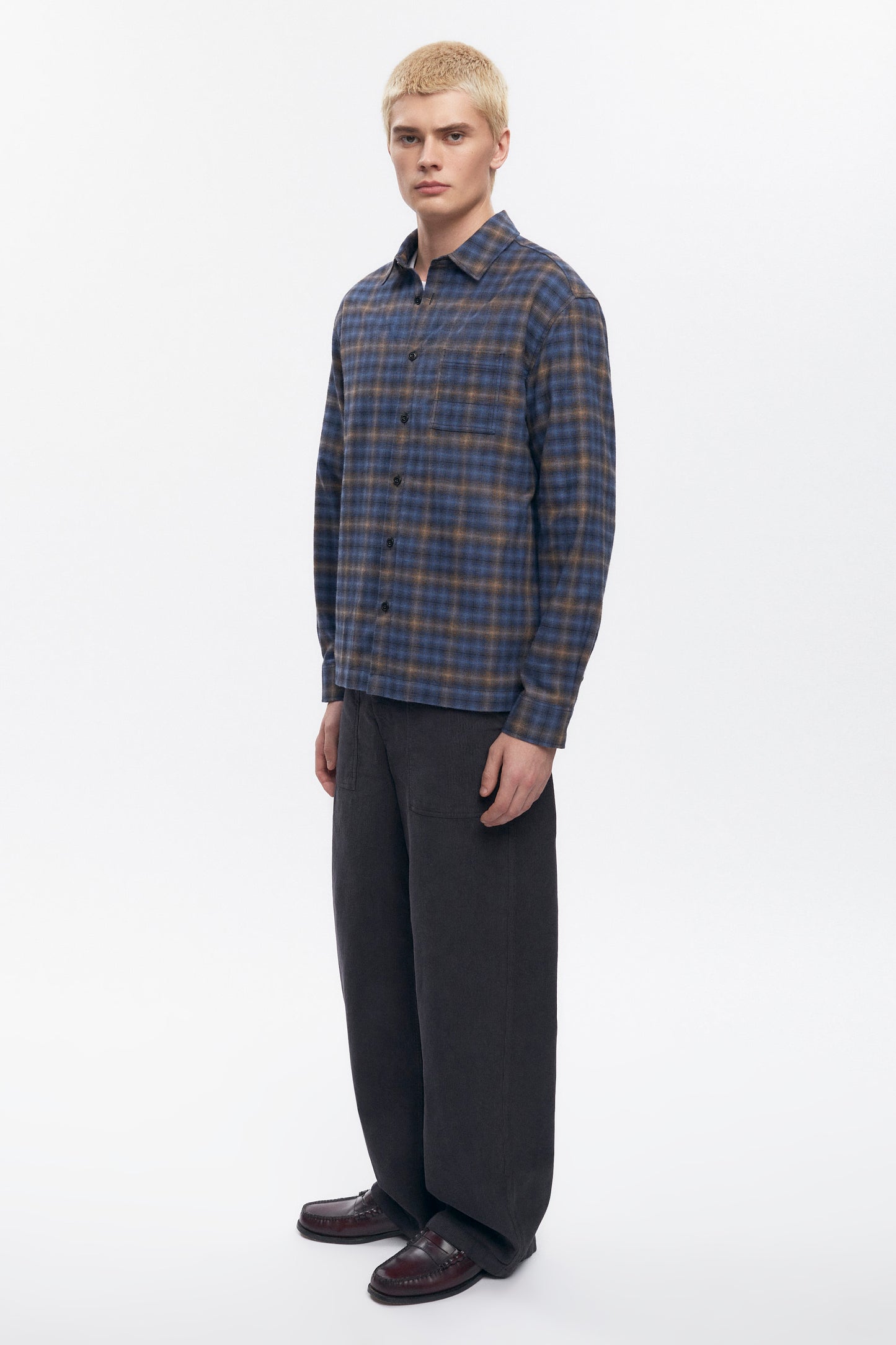 Men's Cord Work Pant in Black
