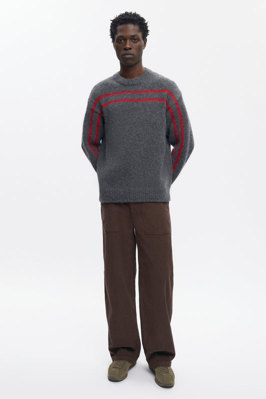 Men's Cord Work Pant in Coffee Bean