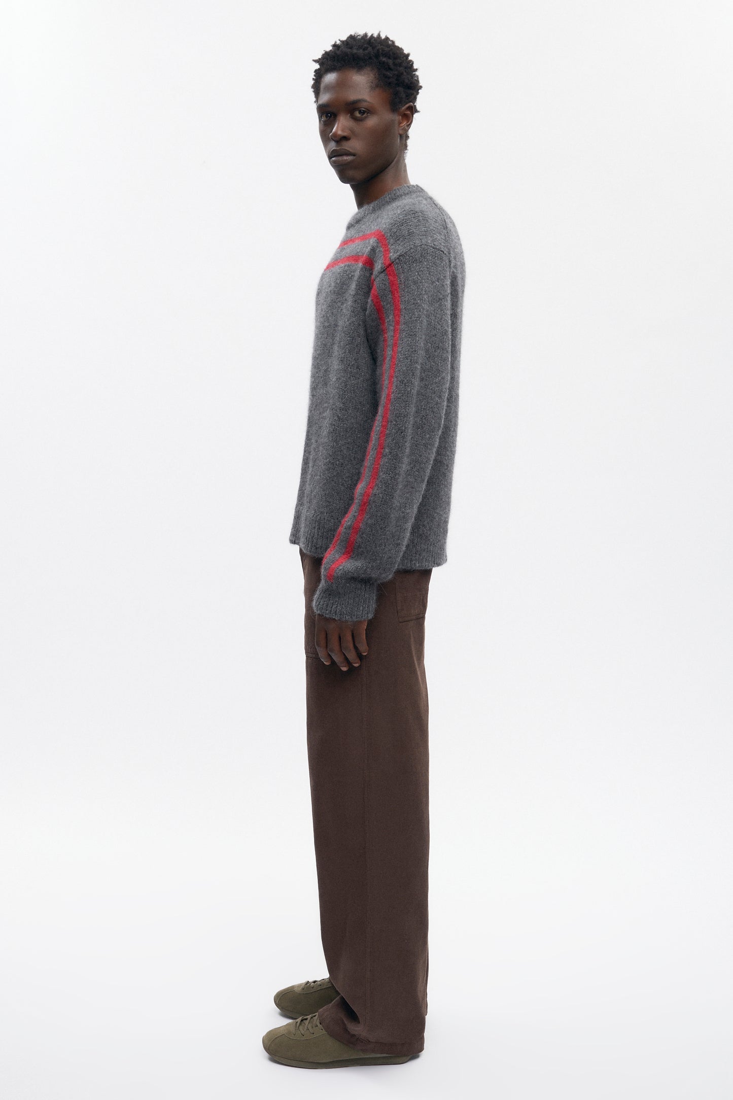 Men's Cord Work Pant in Coffee Bean