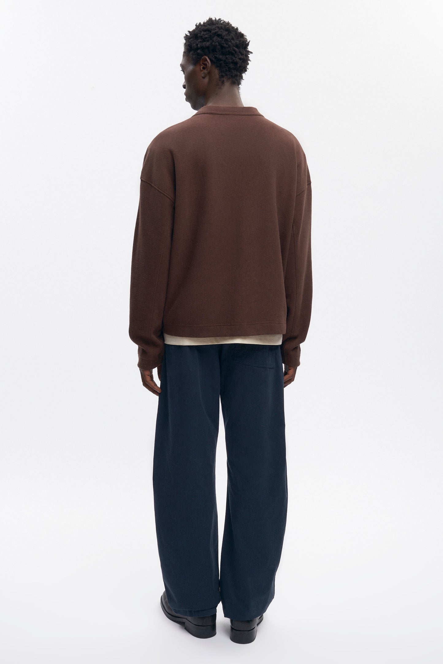 Men's Cozy Cardigan in Coffee Bean
