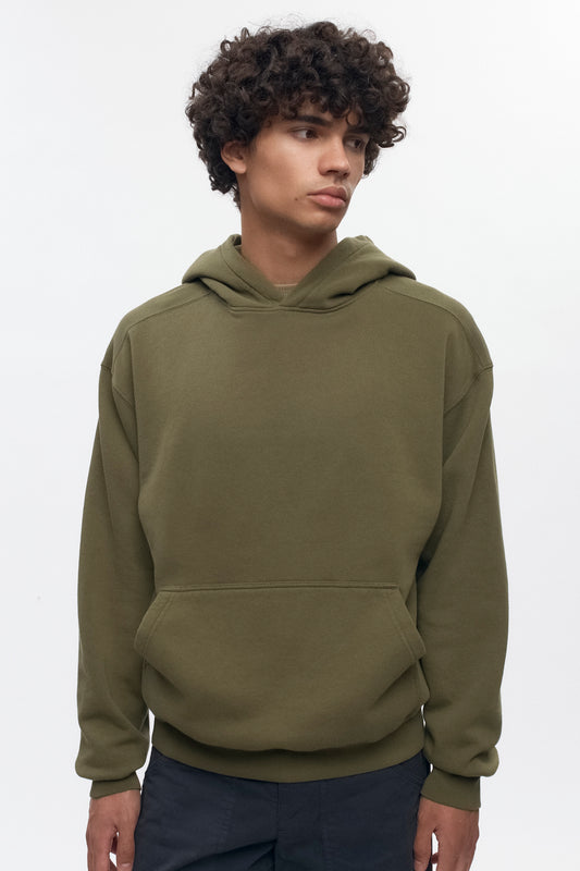 Men's Essential Hoodie  in Olive
