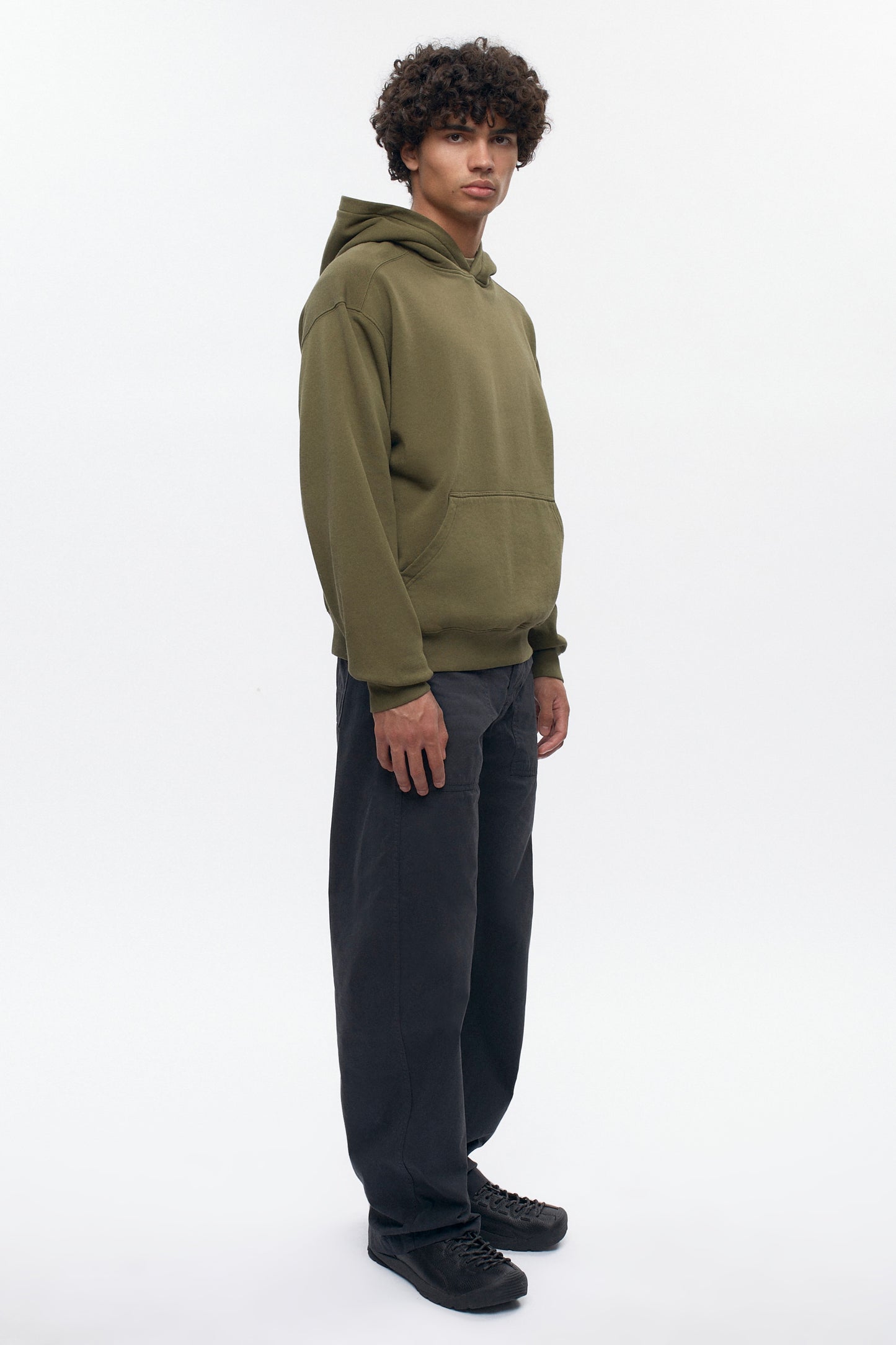Men's Essential Hoodie  in Olive