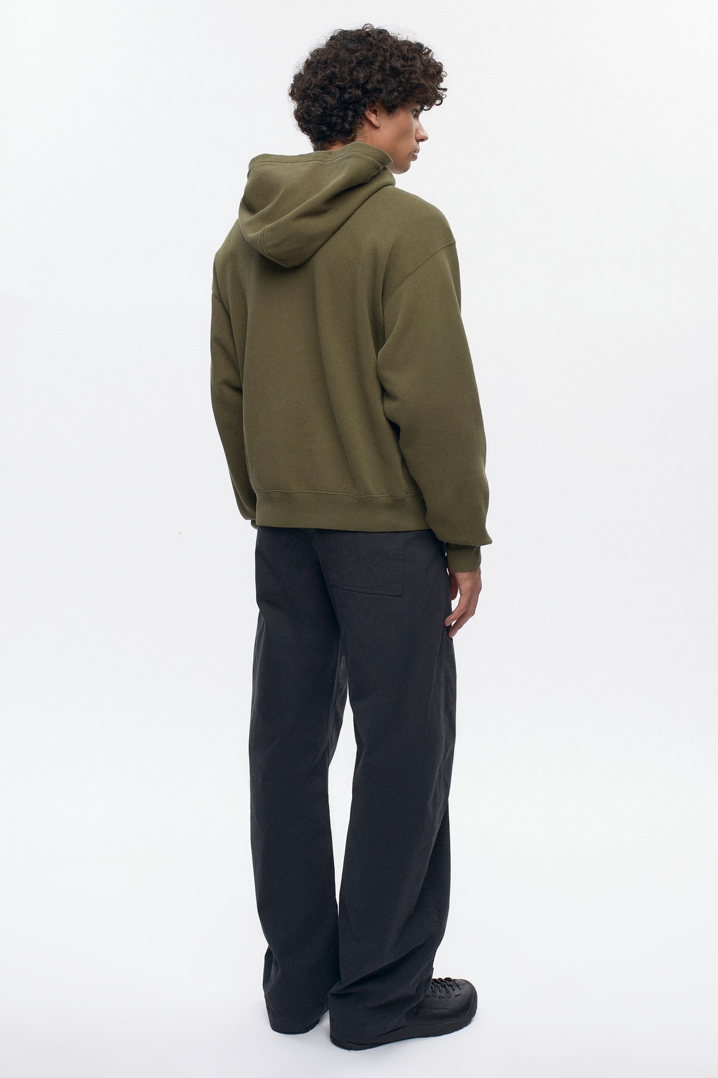 Men's Essential Hoodie  in Olive