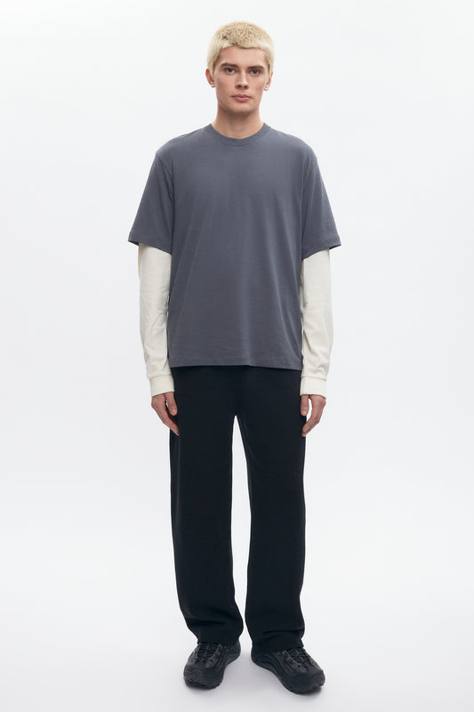 Men's Essential Straight Sweatpant in Black