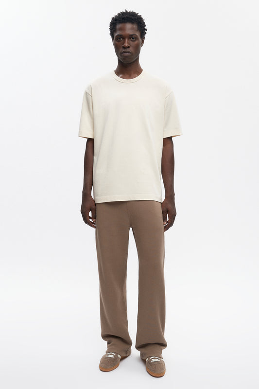Men's Essential Straight Sweatpant in Taupe