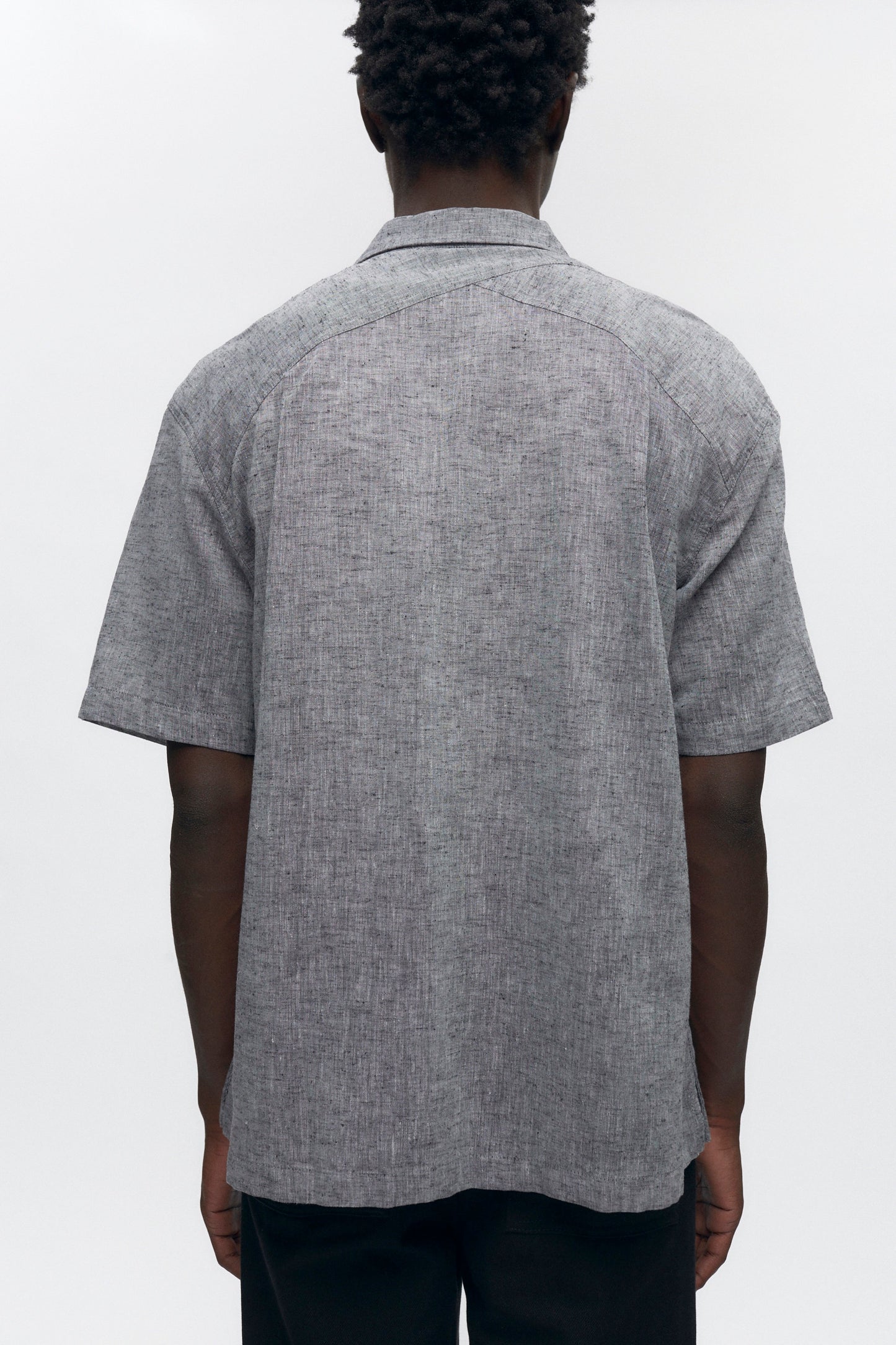 Men's Featherweight Short Sleeve Shirt in Midnight