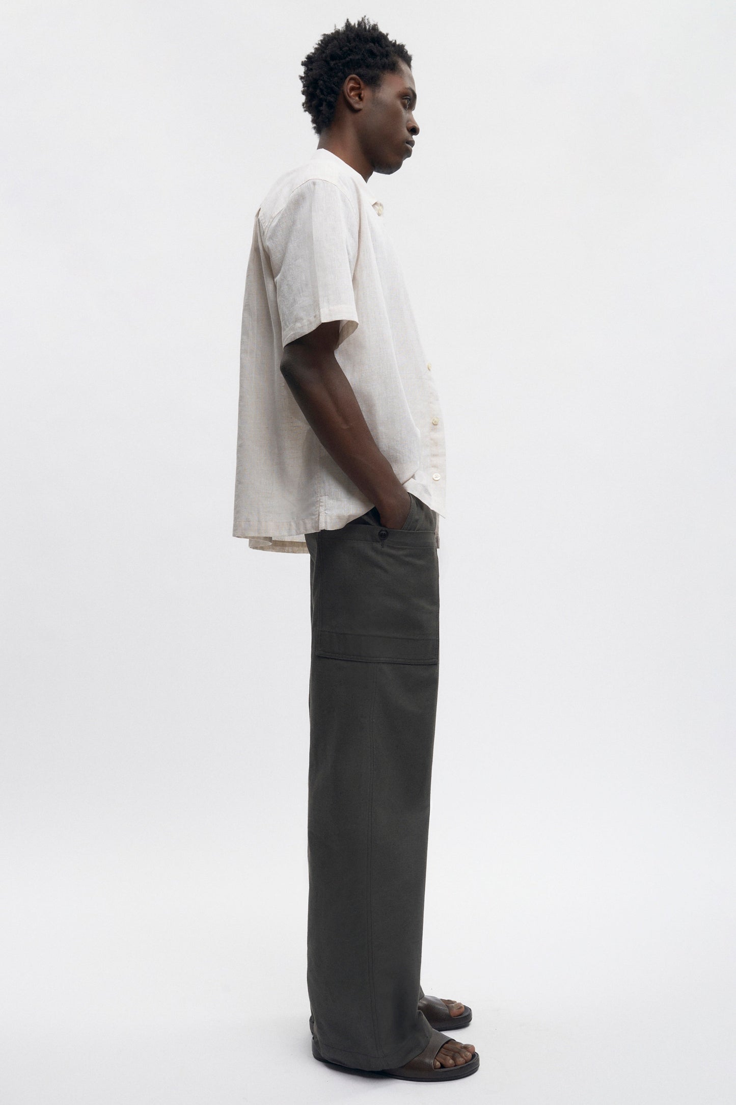 Men's Harvest Pocket Pant in Beluga
