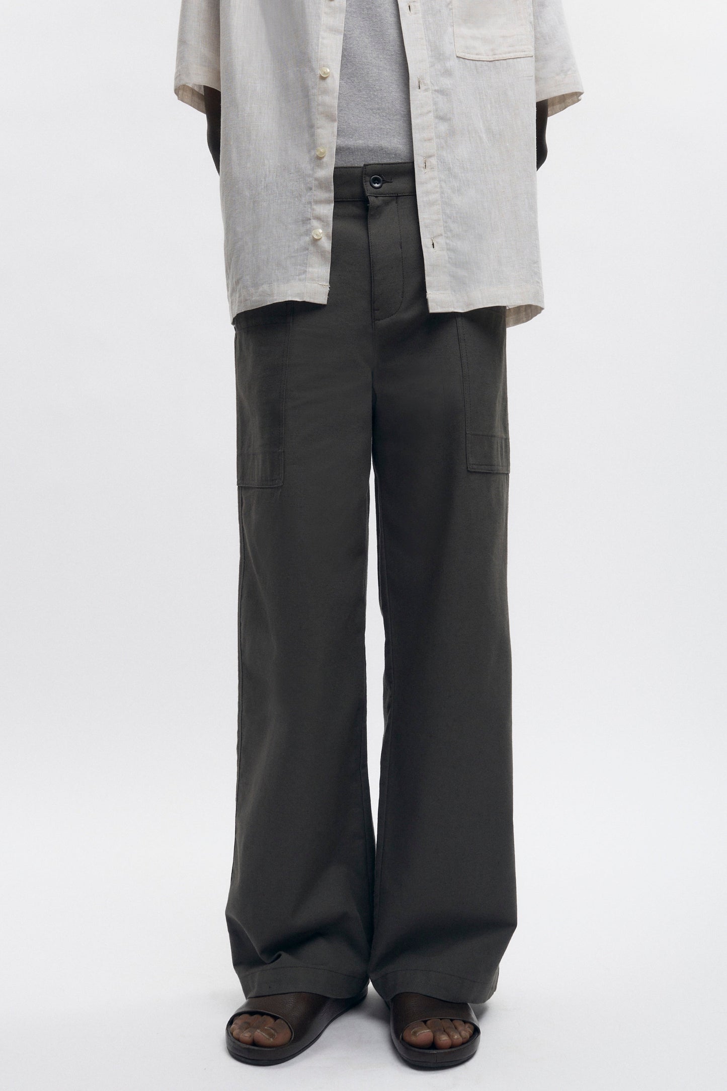 Men's Harvest Pocket Pant in Beluga