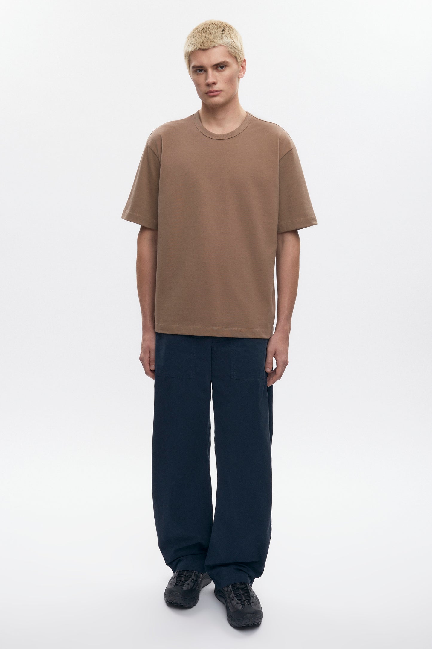 Men's Heavyweight Box Crew in Otter