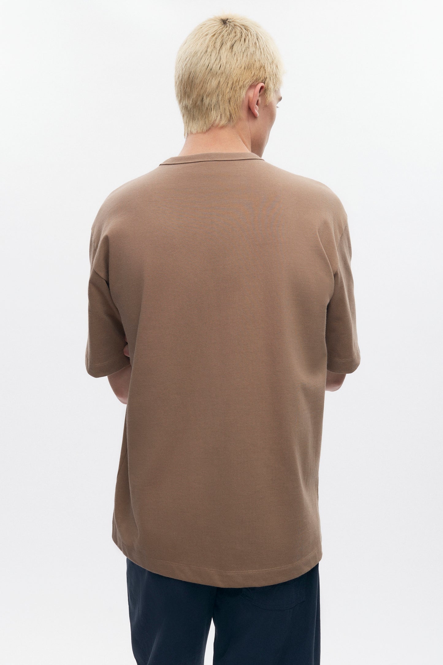 Men's Heavyweight Box Crew in Otter