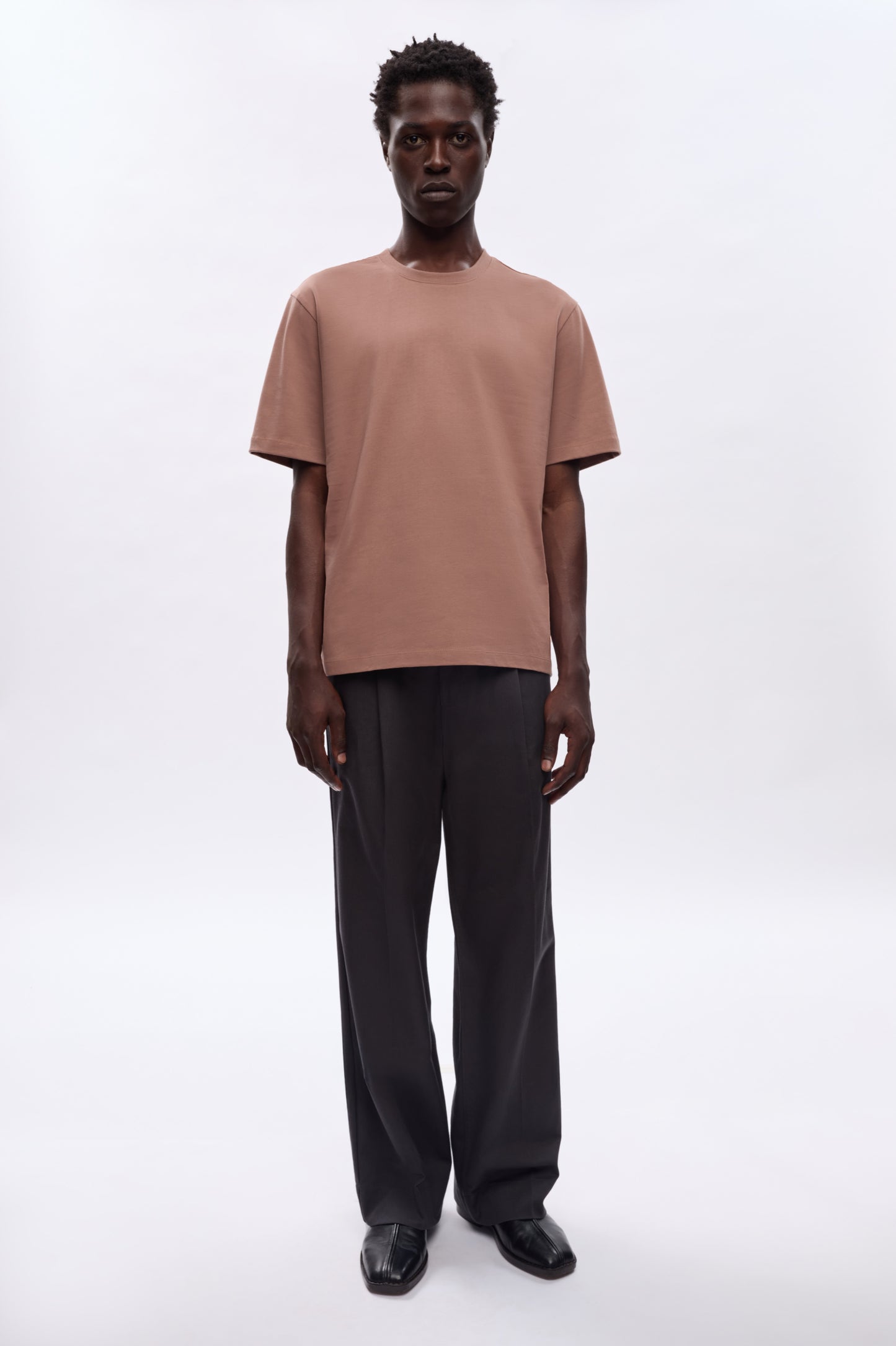 Men's Heavyweight Easy Crew in Acorn