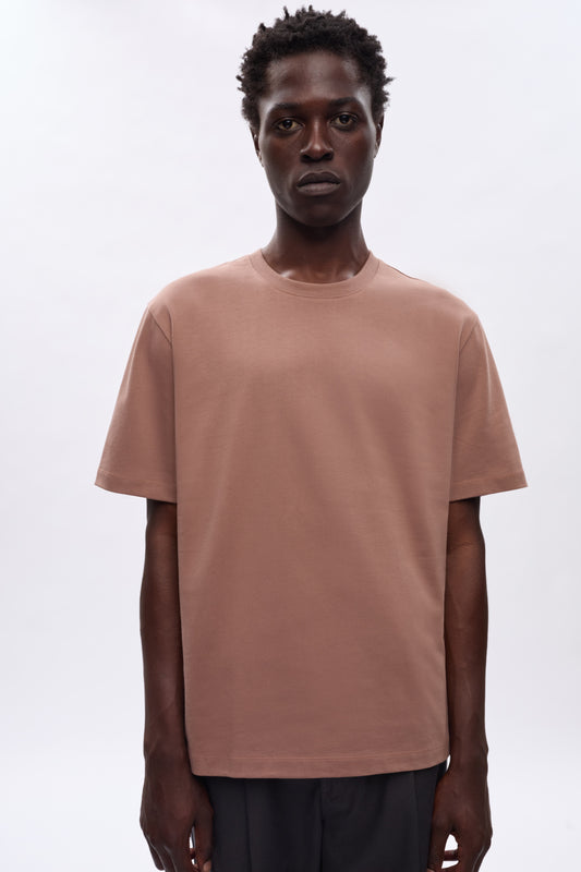 Men's Heavyweight Easy Crew in Acorn