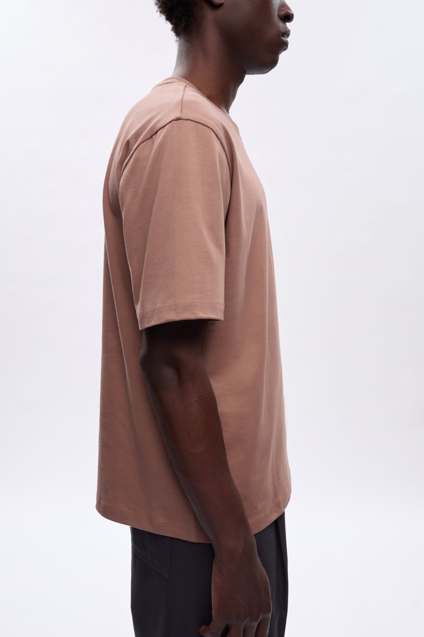 Men's Heavyweight Easy Crew in Acorn