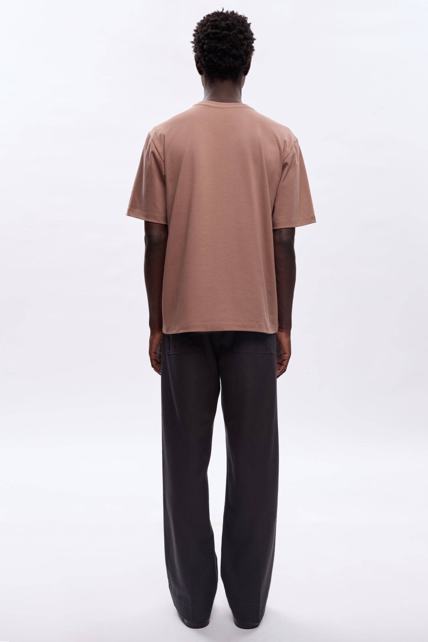 Men's Heavyweight Easy Crew in Acorn