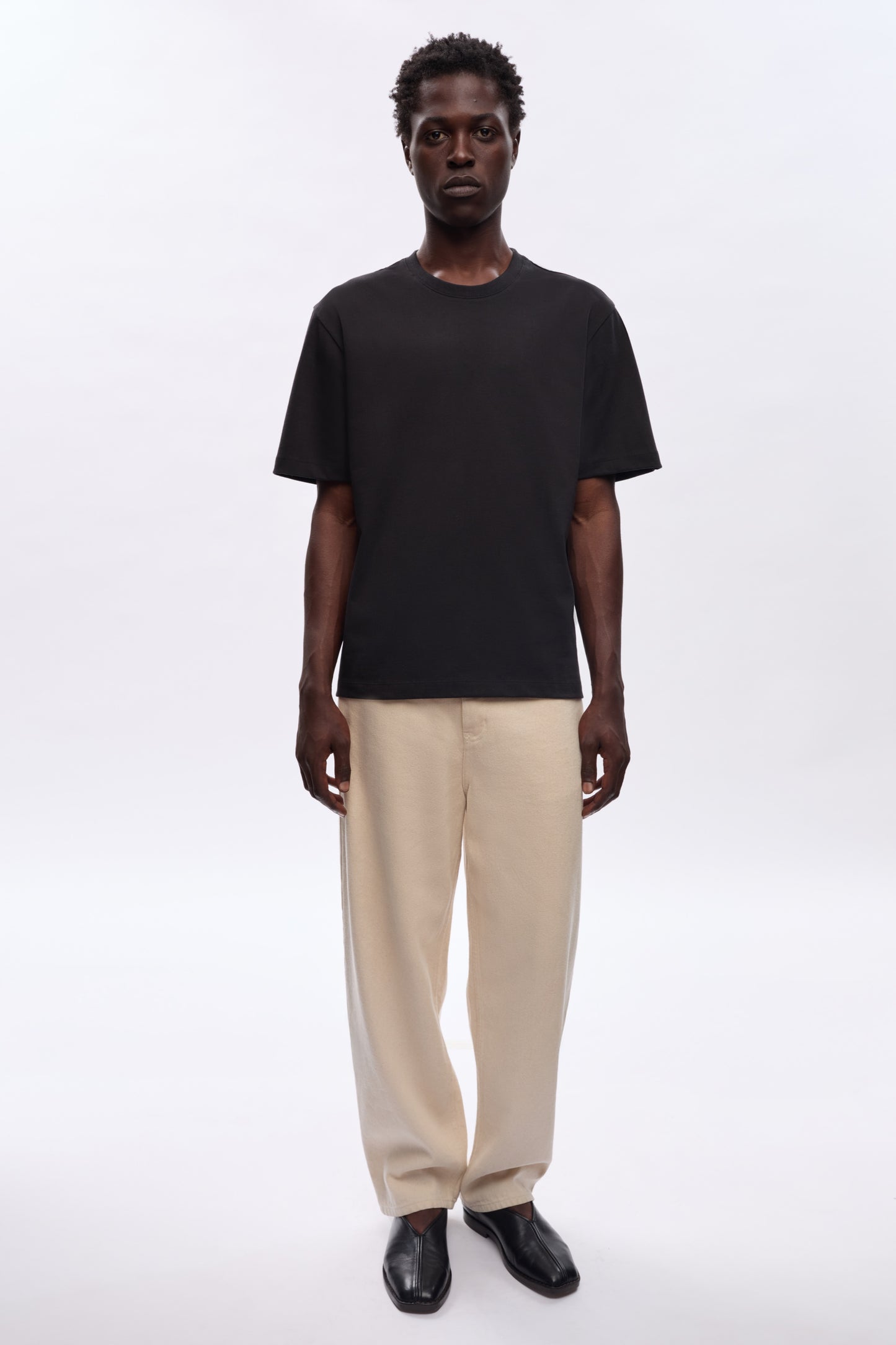 Men's Heavyweight Easy Crew in Black