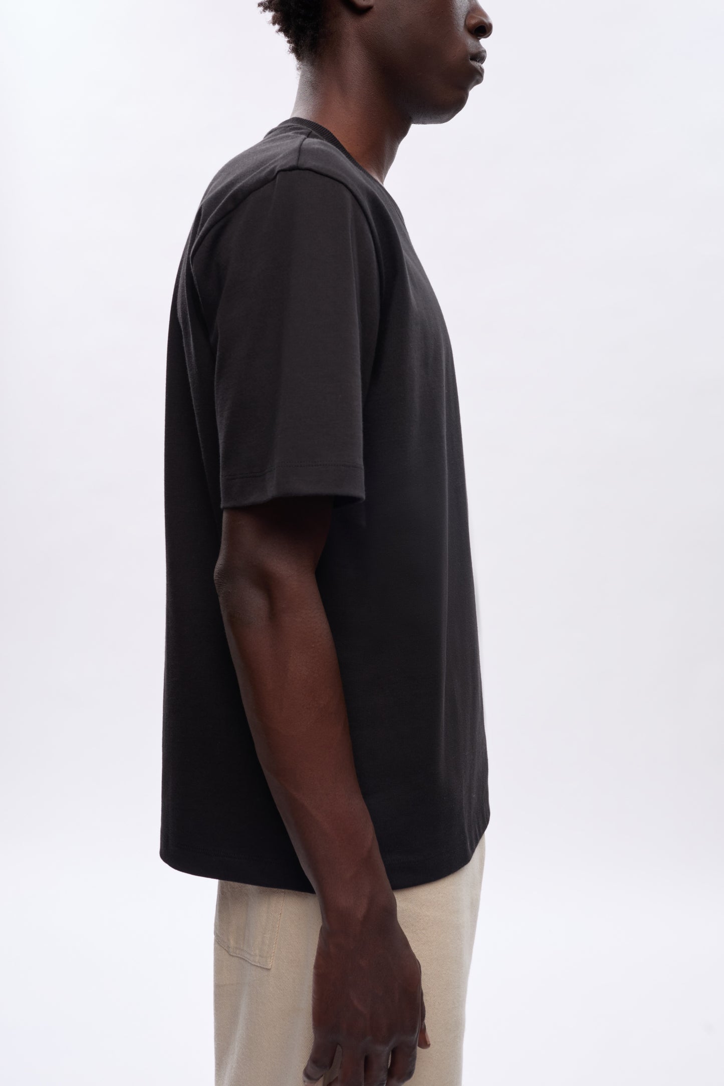 Men's Heavyweight Easy Crew in Black