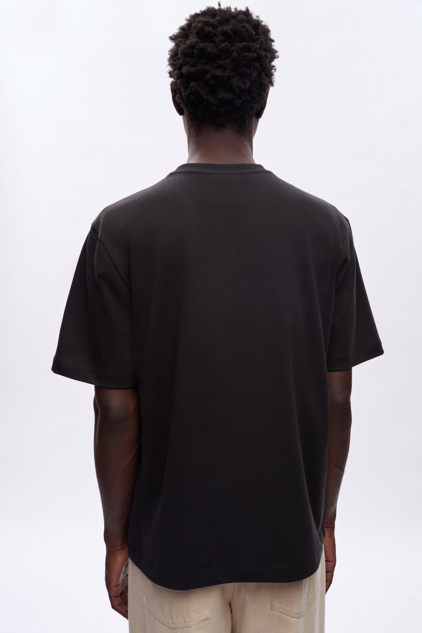 Men's Heavyweight Easy Crew in Black