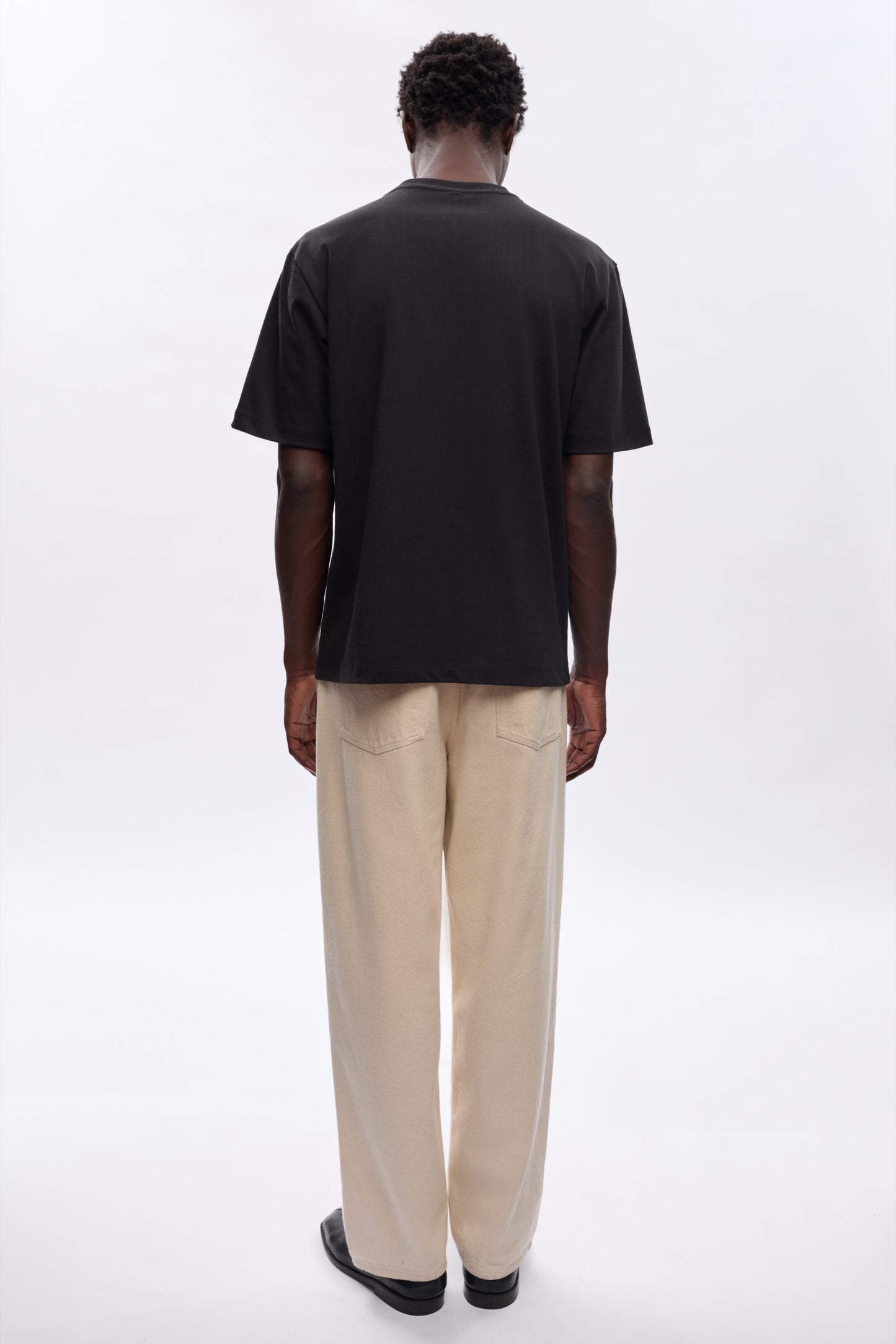 Men's Heavyweight Easy Crew in Black
